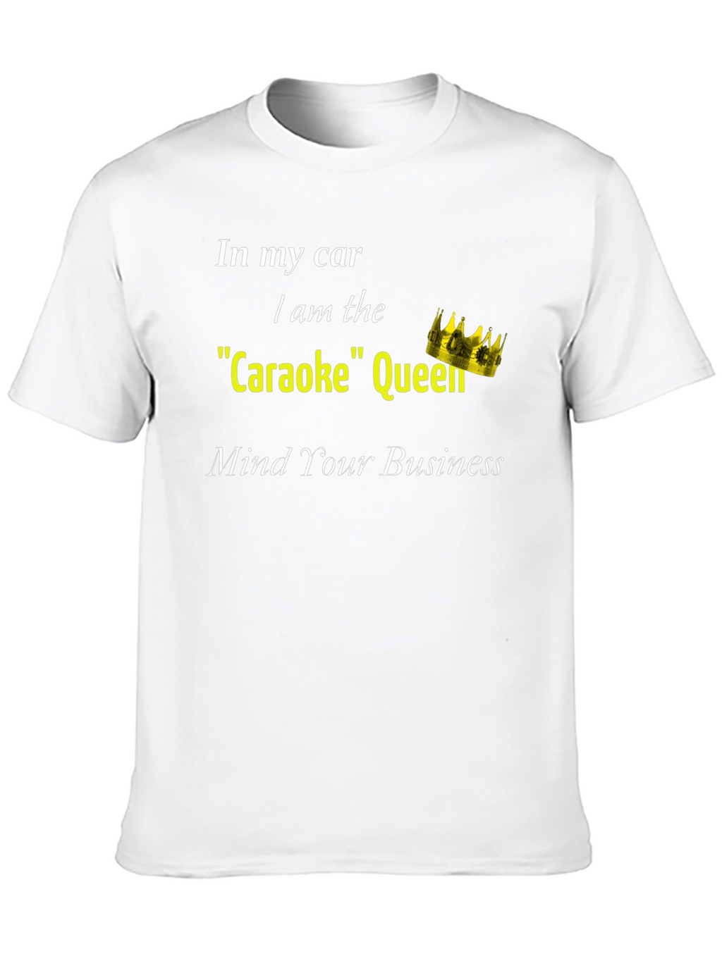 Karaoke Queen Graphic T-Shirt