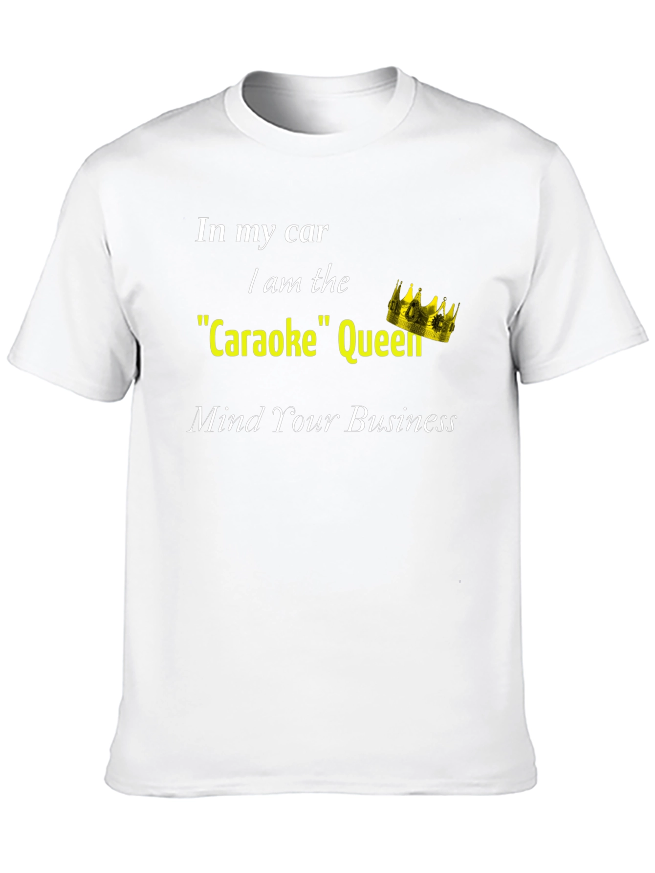 Karaoke Queen Graphic T-Shirt