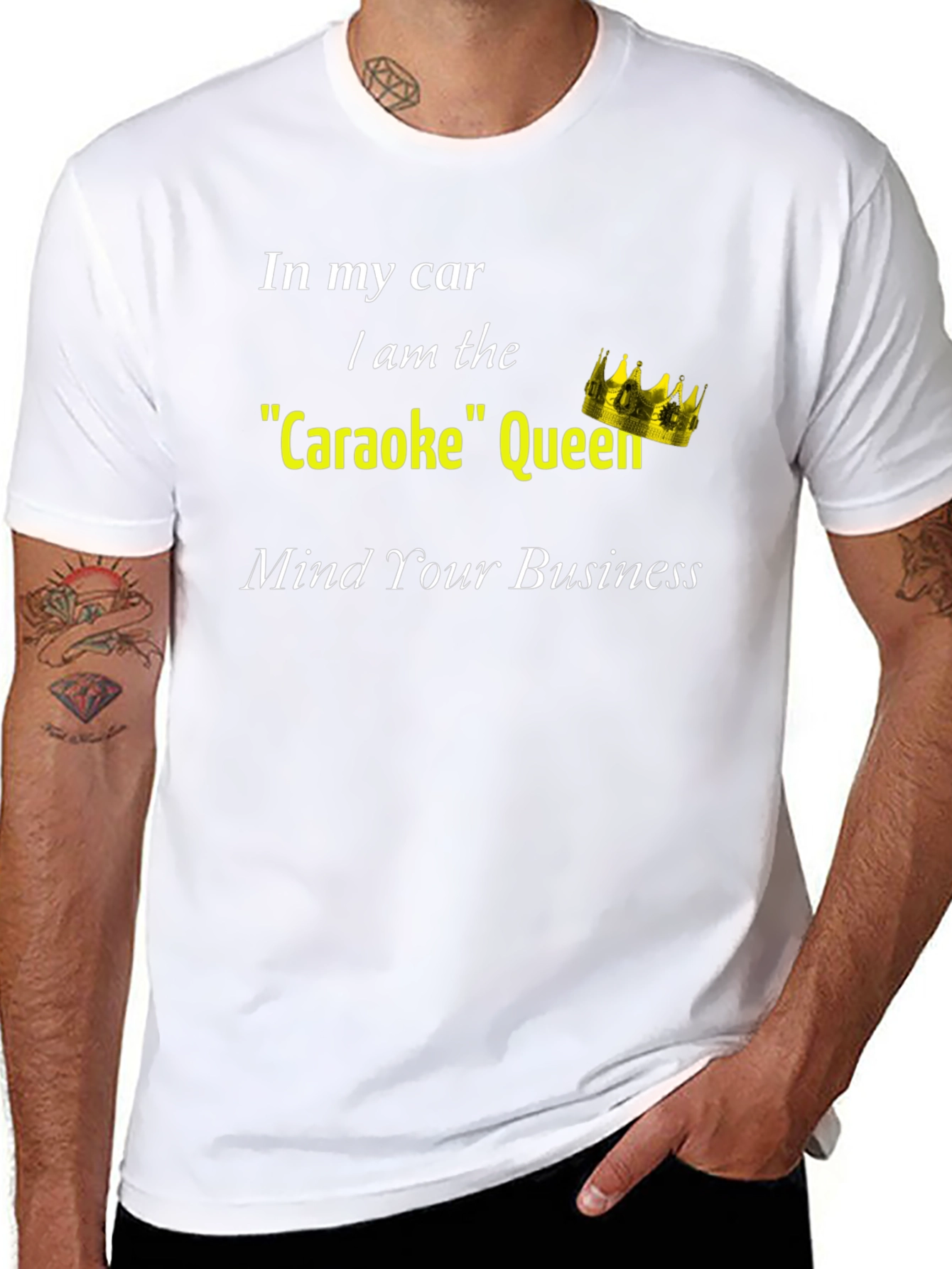 Karaoke Queen Graphic T-Shirt