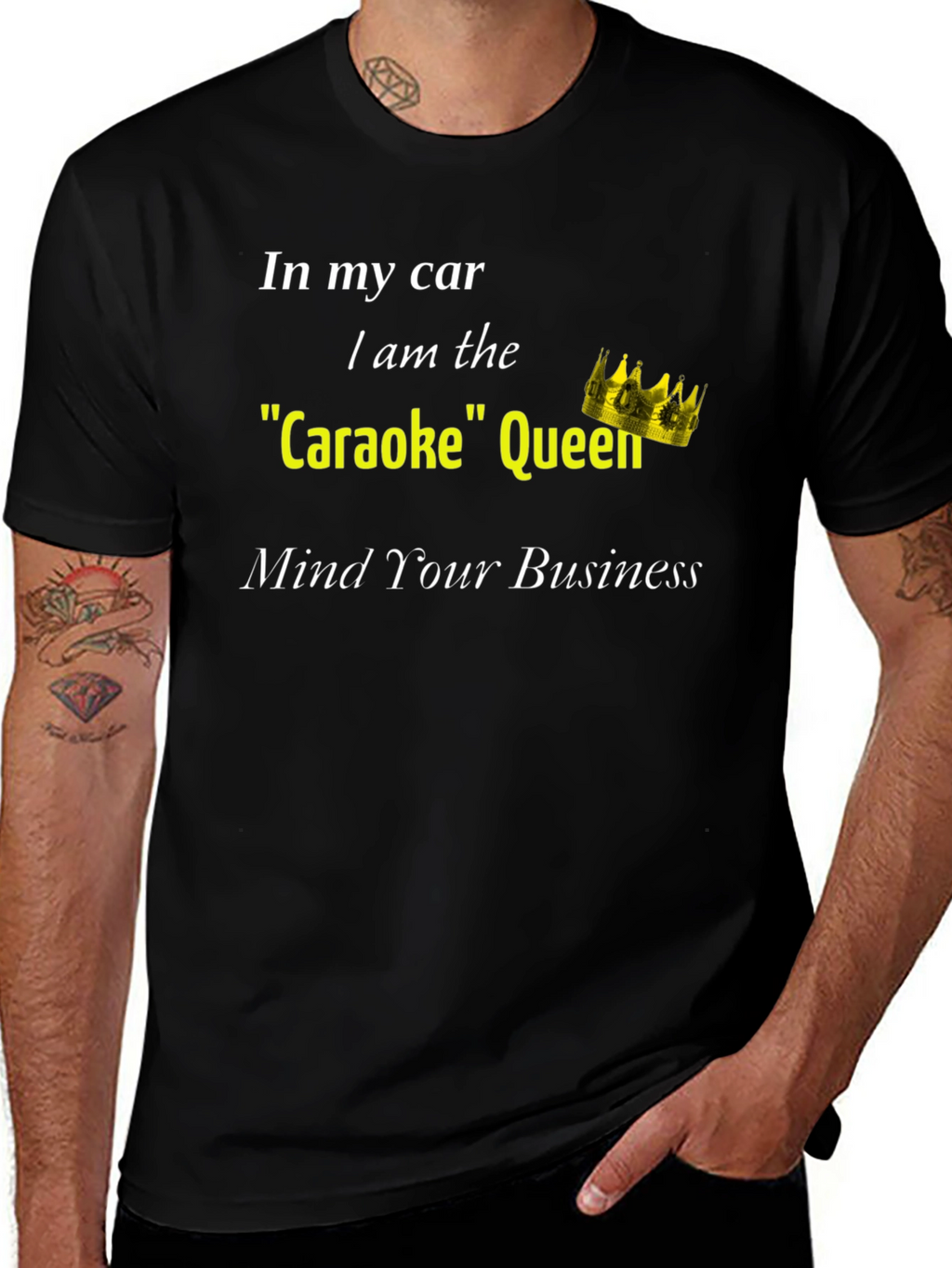 Karaoke Queen Graphic T-Shirt