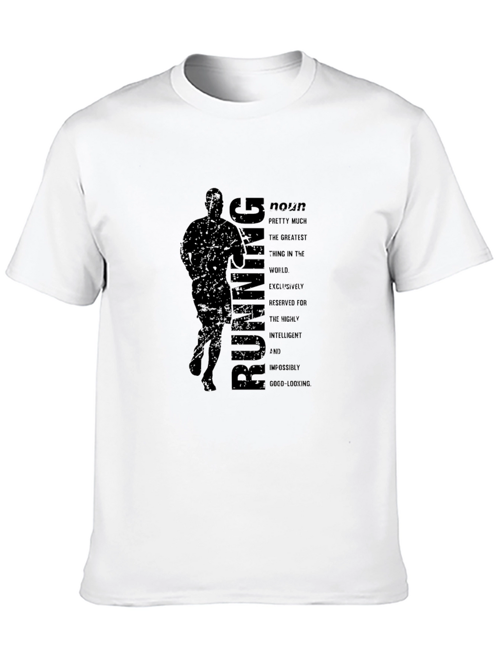 Running Definition Black T-Shirt