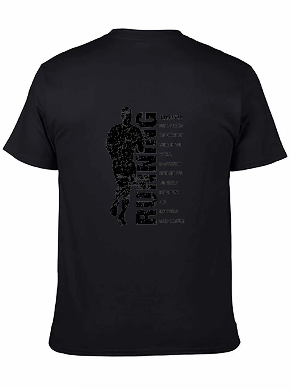 Running Definition Black T-Shirt
