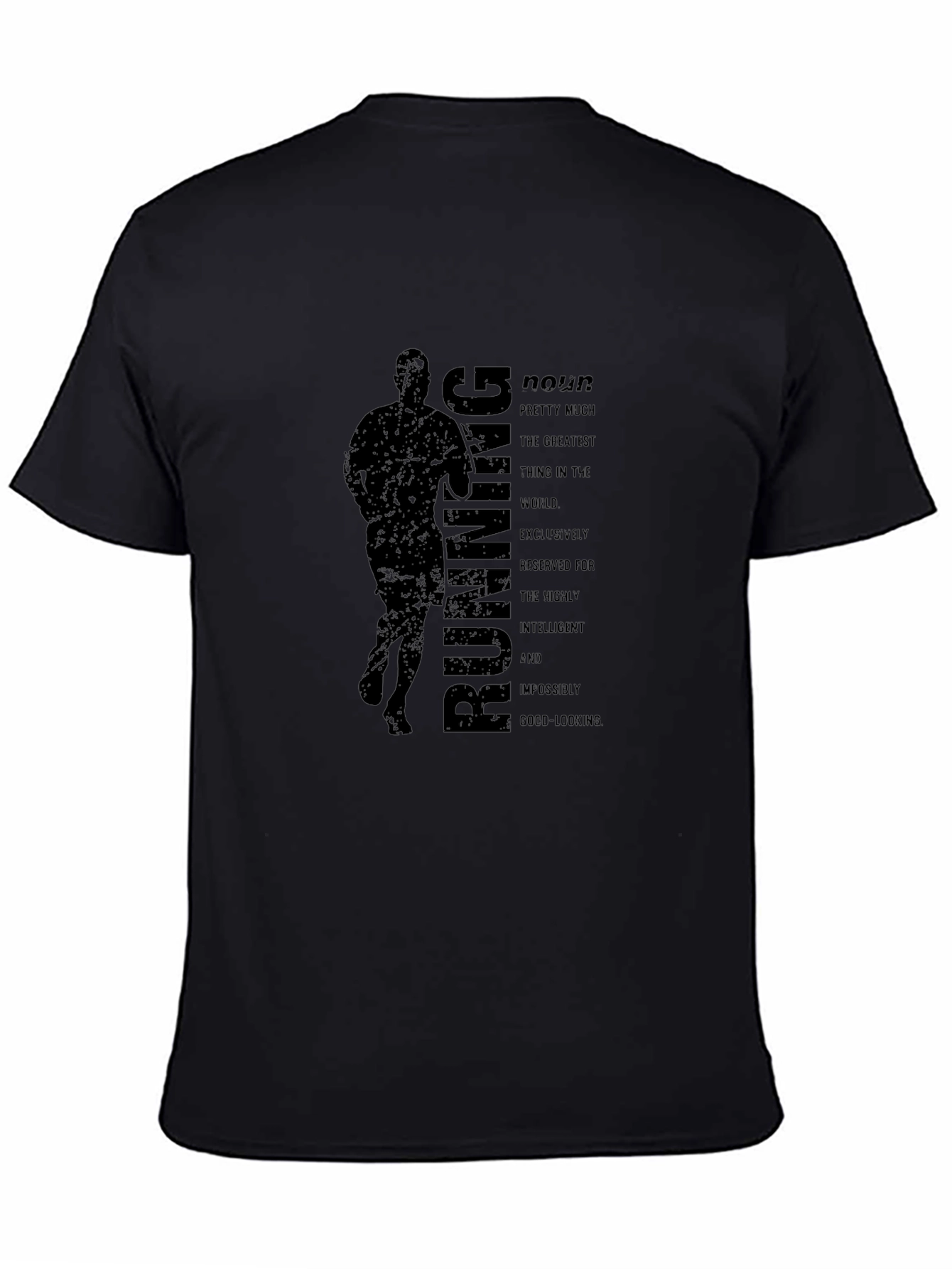 Running Definition Black T-Shirt