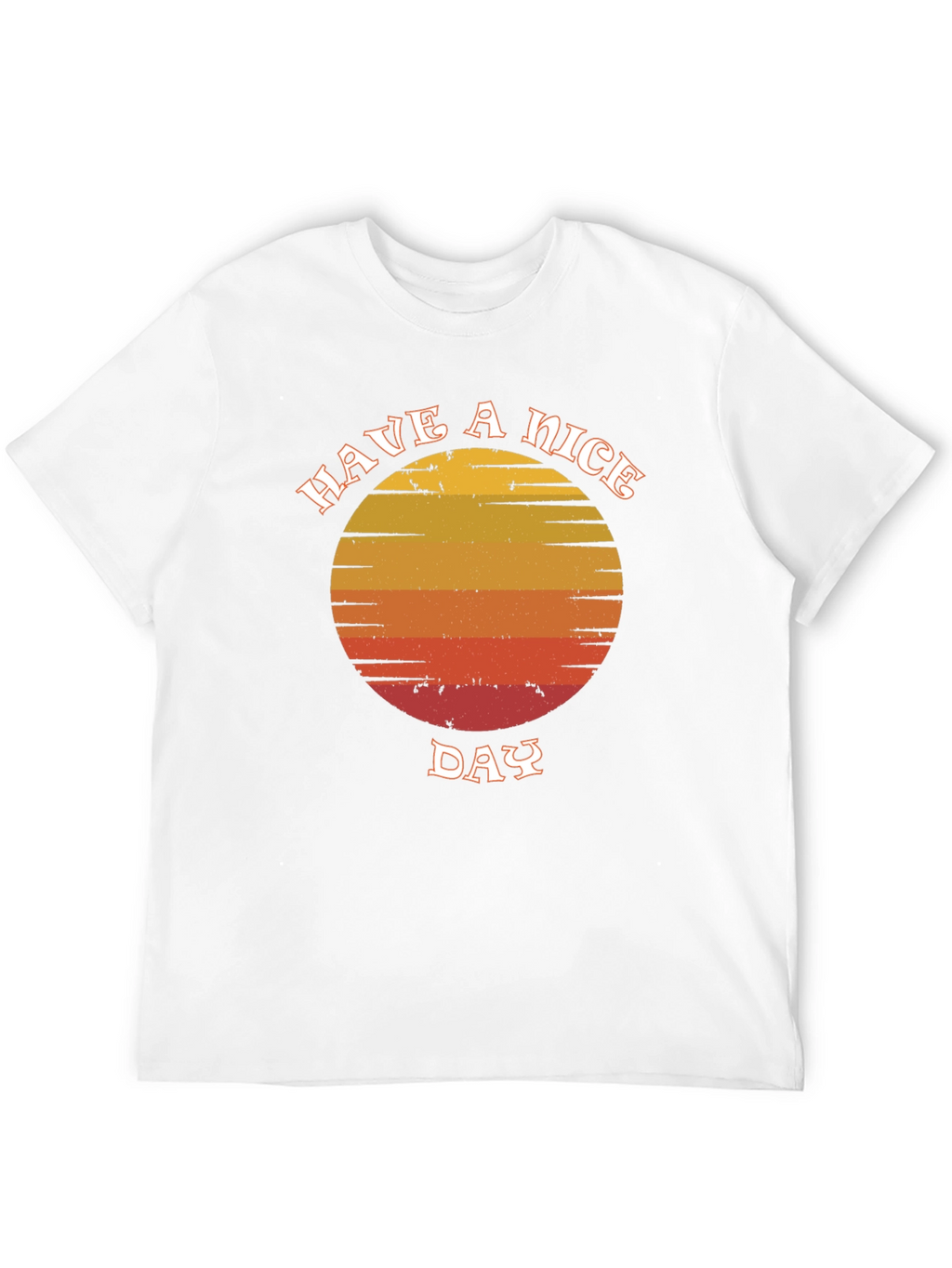 Retro Sunset Graphic T-Shirt - Have A Nice Day