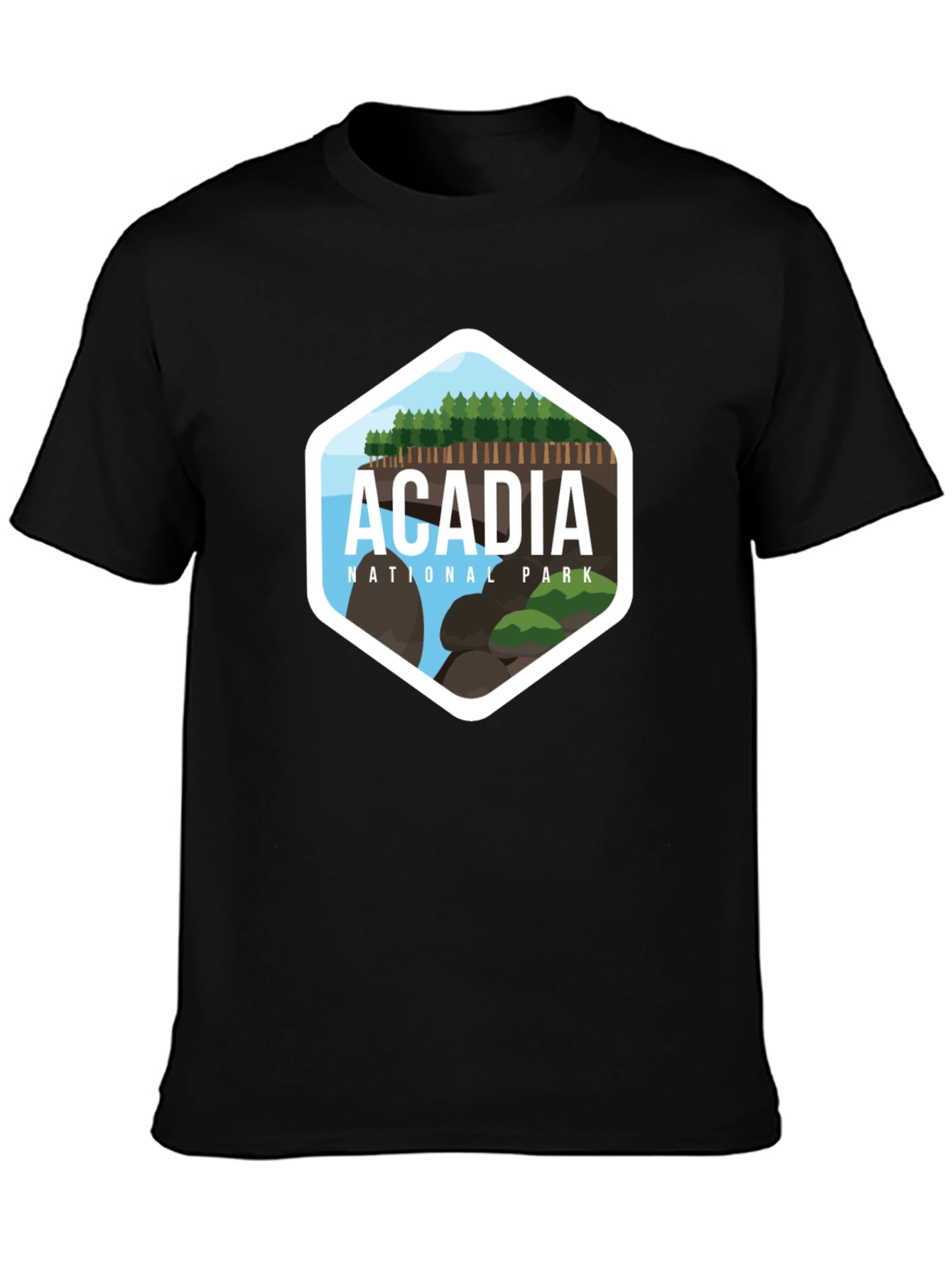 Acadia National Park Graphic T-Shirt