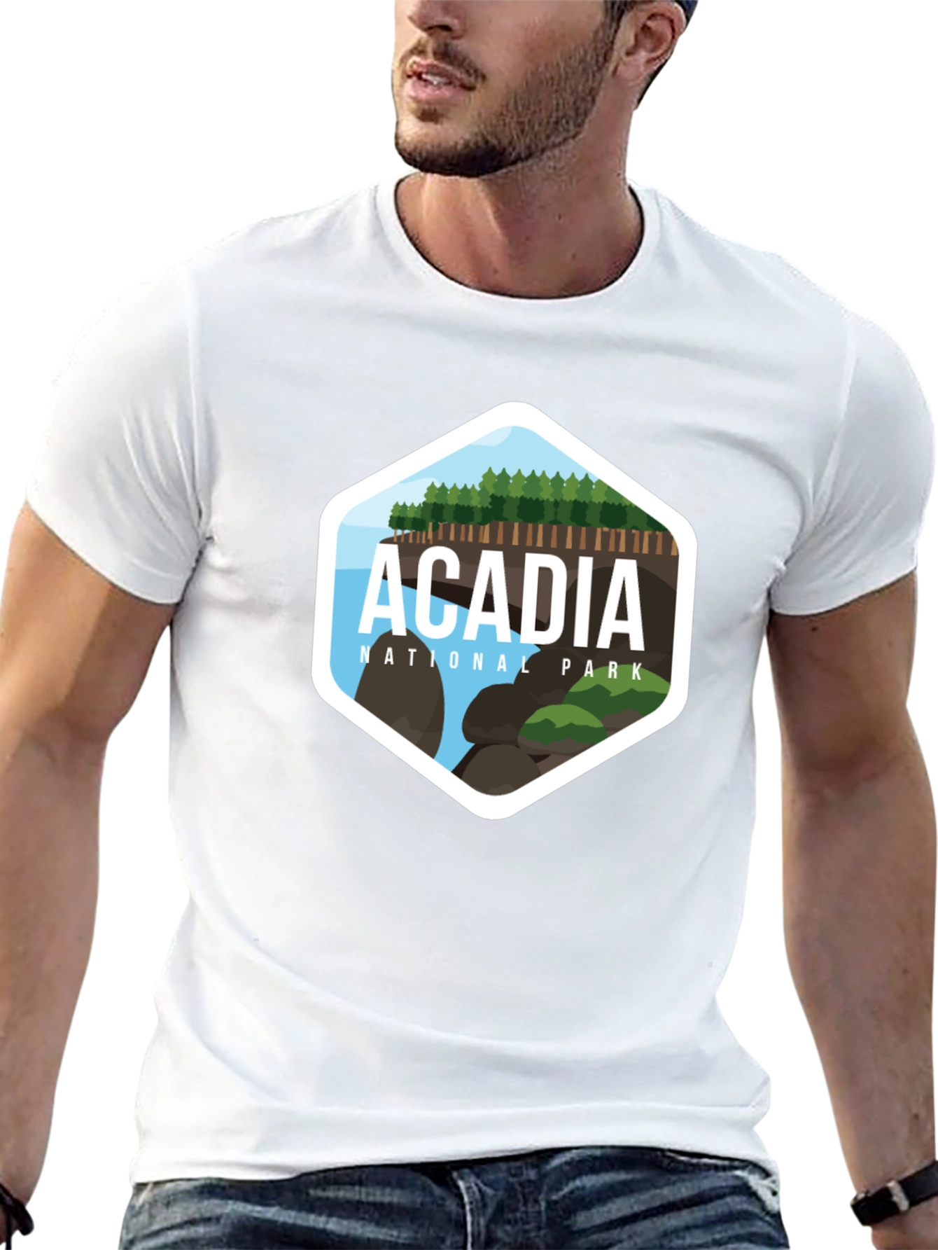 Acadia National Park Graphic T-Shirt