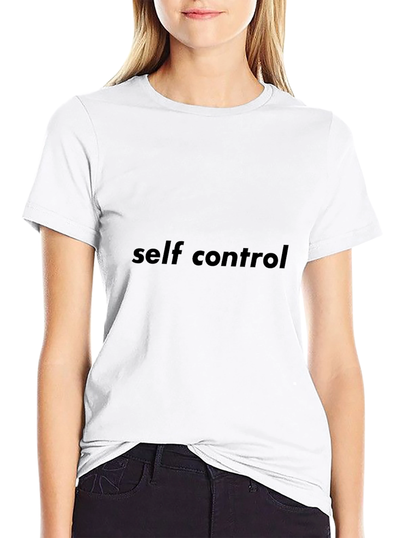 Self Control Black T-Shirt