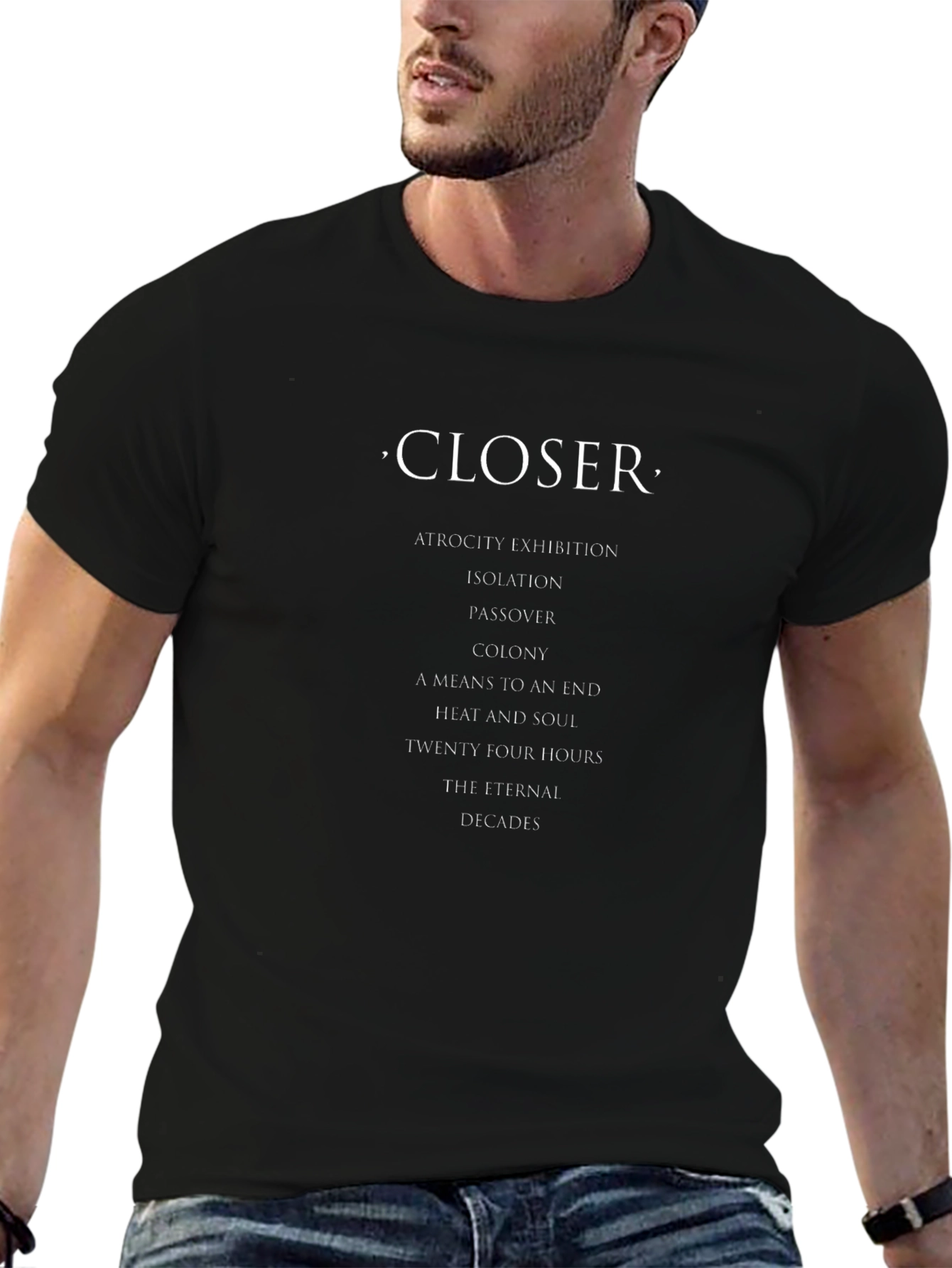 Closer Album Tracklist T-Shirt