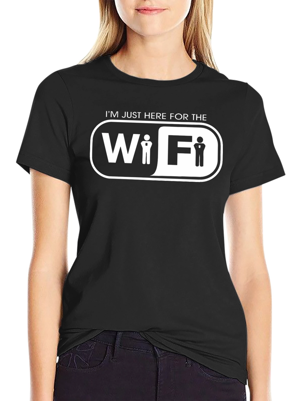 Im Just Here For The WiFi T-Shirt