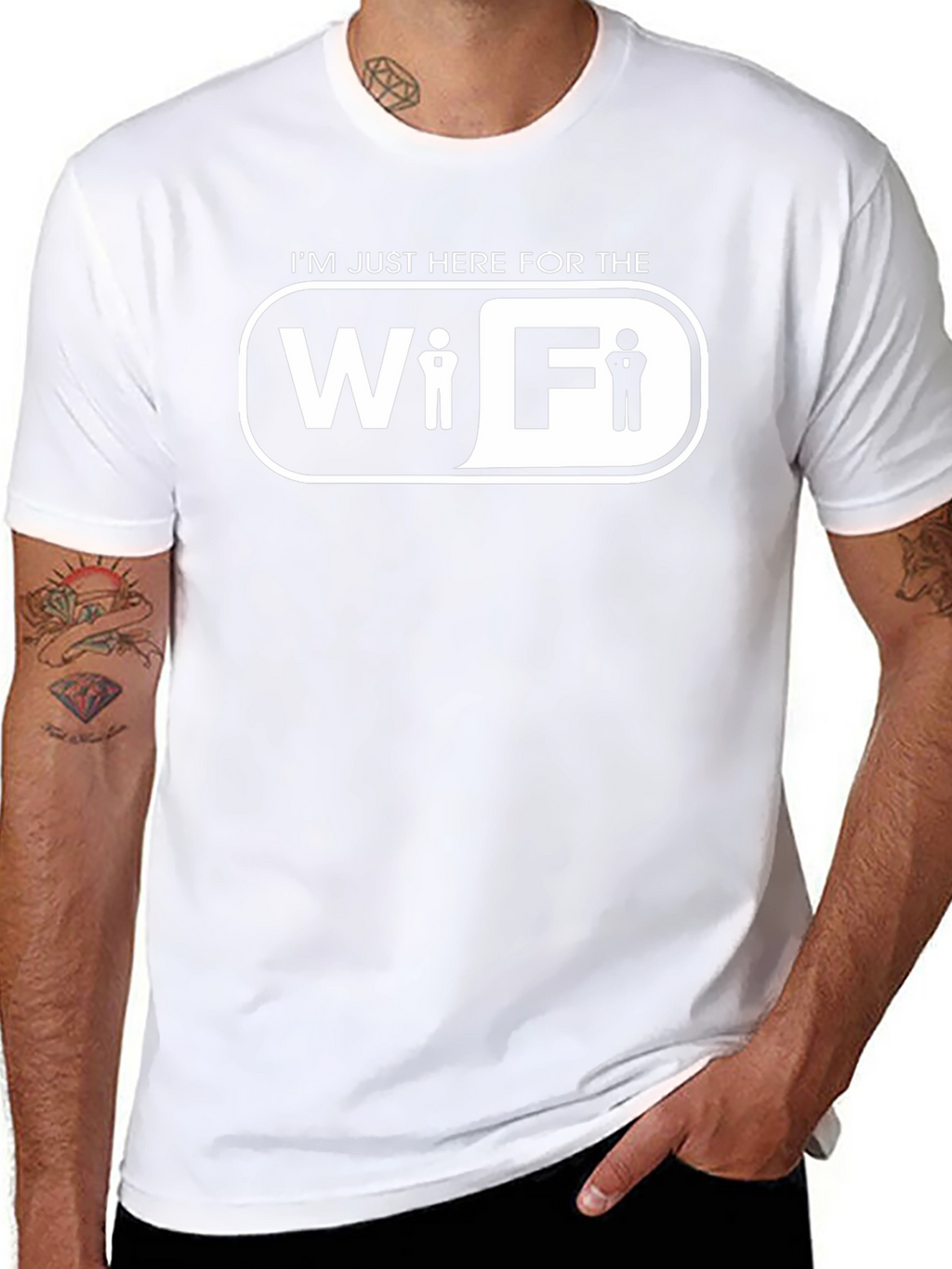 Im Just Here For The WiFi T-Shirt