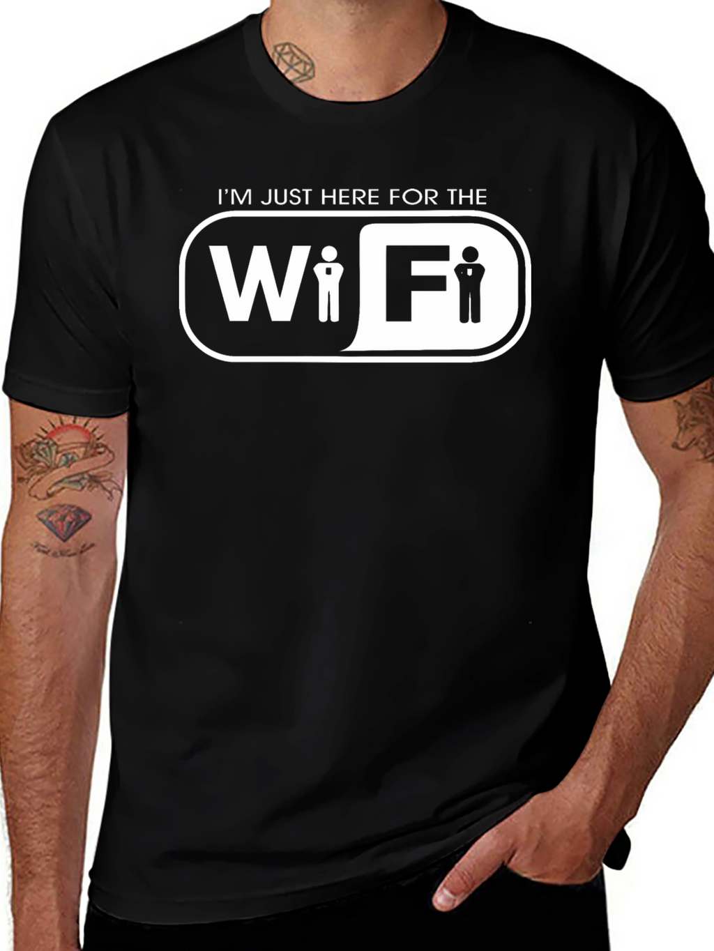 Im Just Here For The WiFi T-Shirt