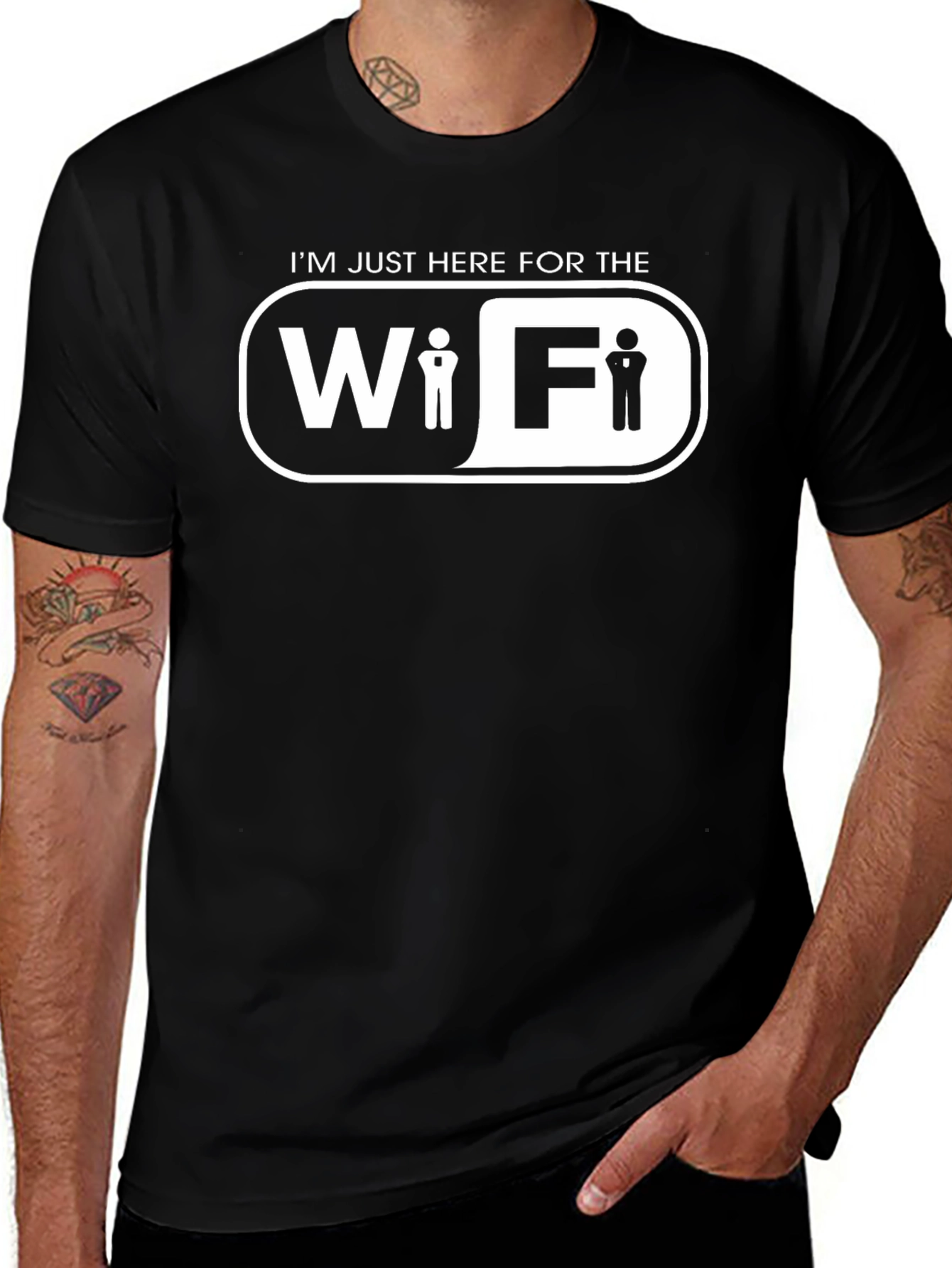Im Just Here For The WiFi T-Shirt