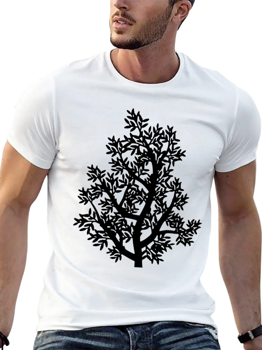 Black Tree Graphic Tee