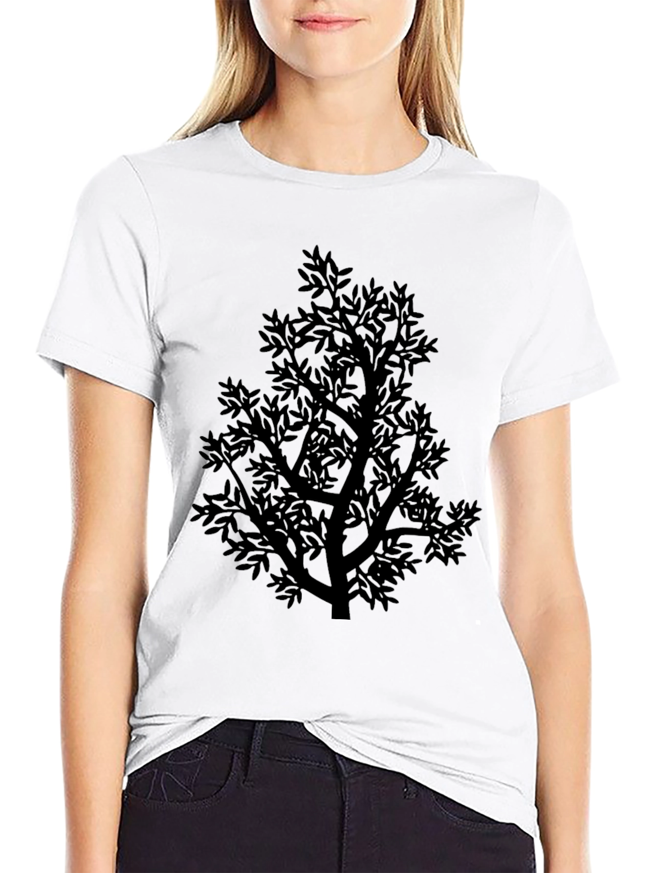 Black Tree Graphic Tee