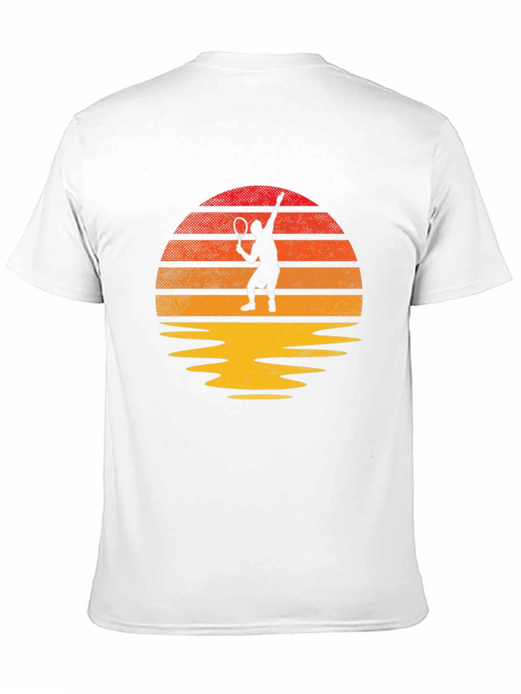 Tennis Sunset Graphic T-Shirt