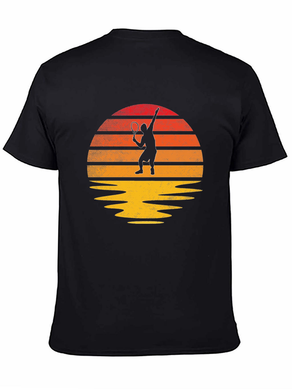 Tennis Sunset Graphic T-Shirt