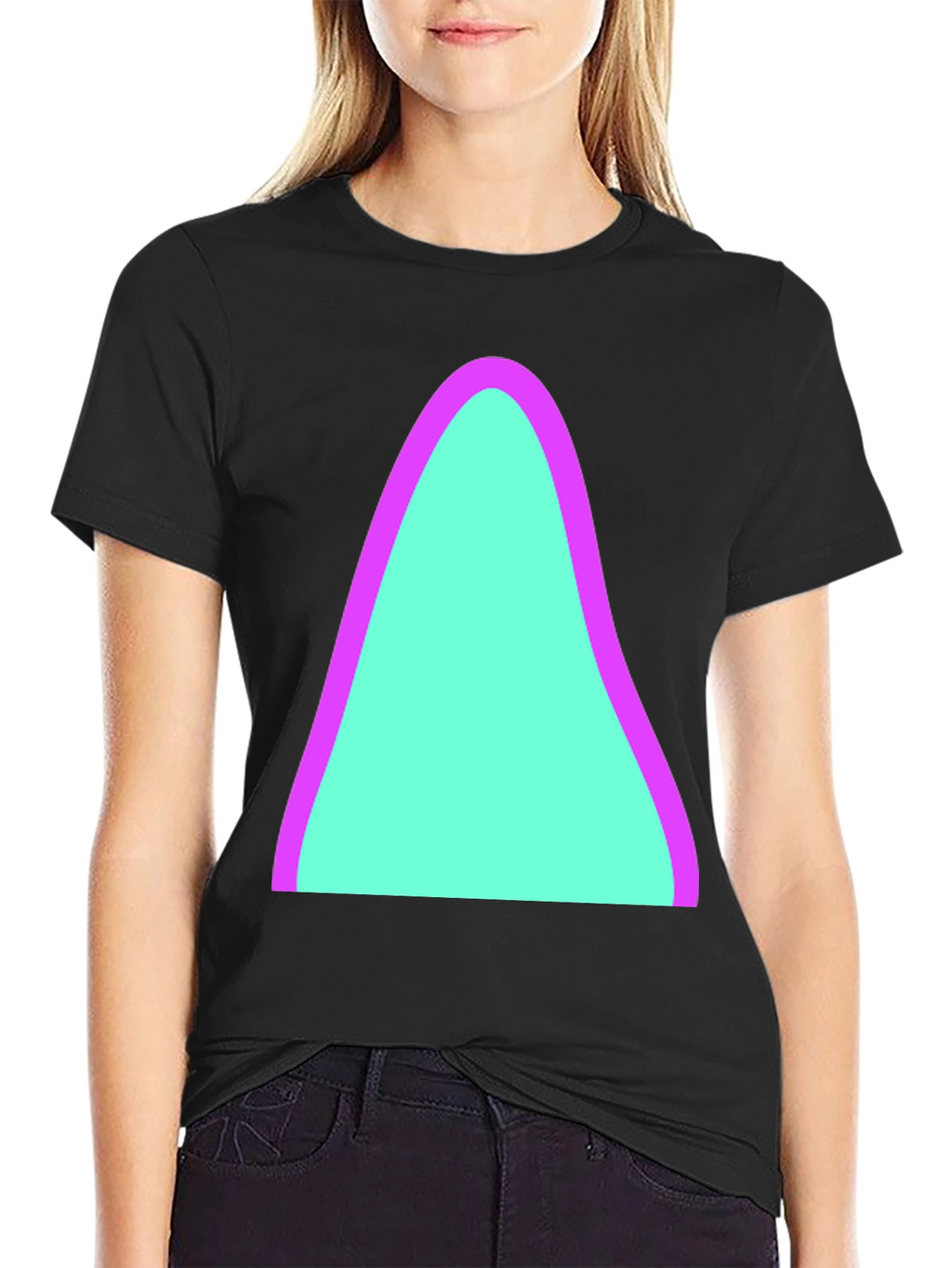 Abstract Graphic Tee - Cool and Casual