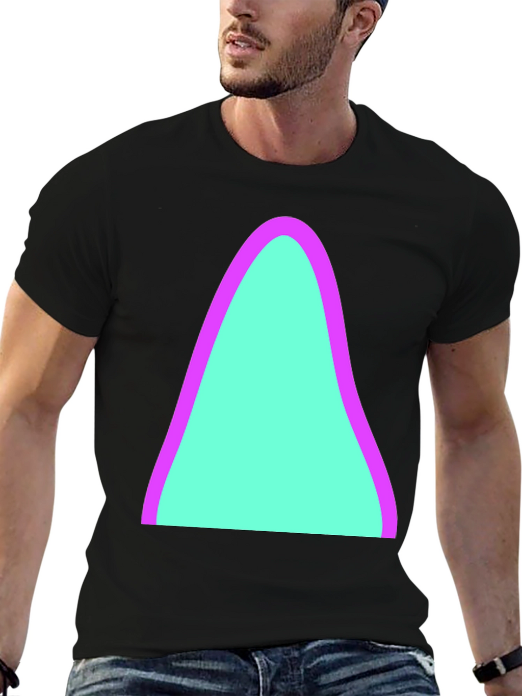 Abstract Graphic Tee - Cool and Casual