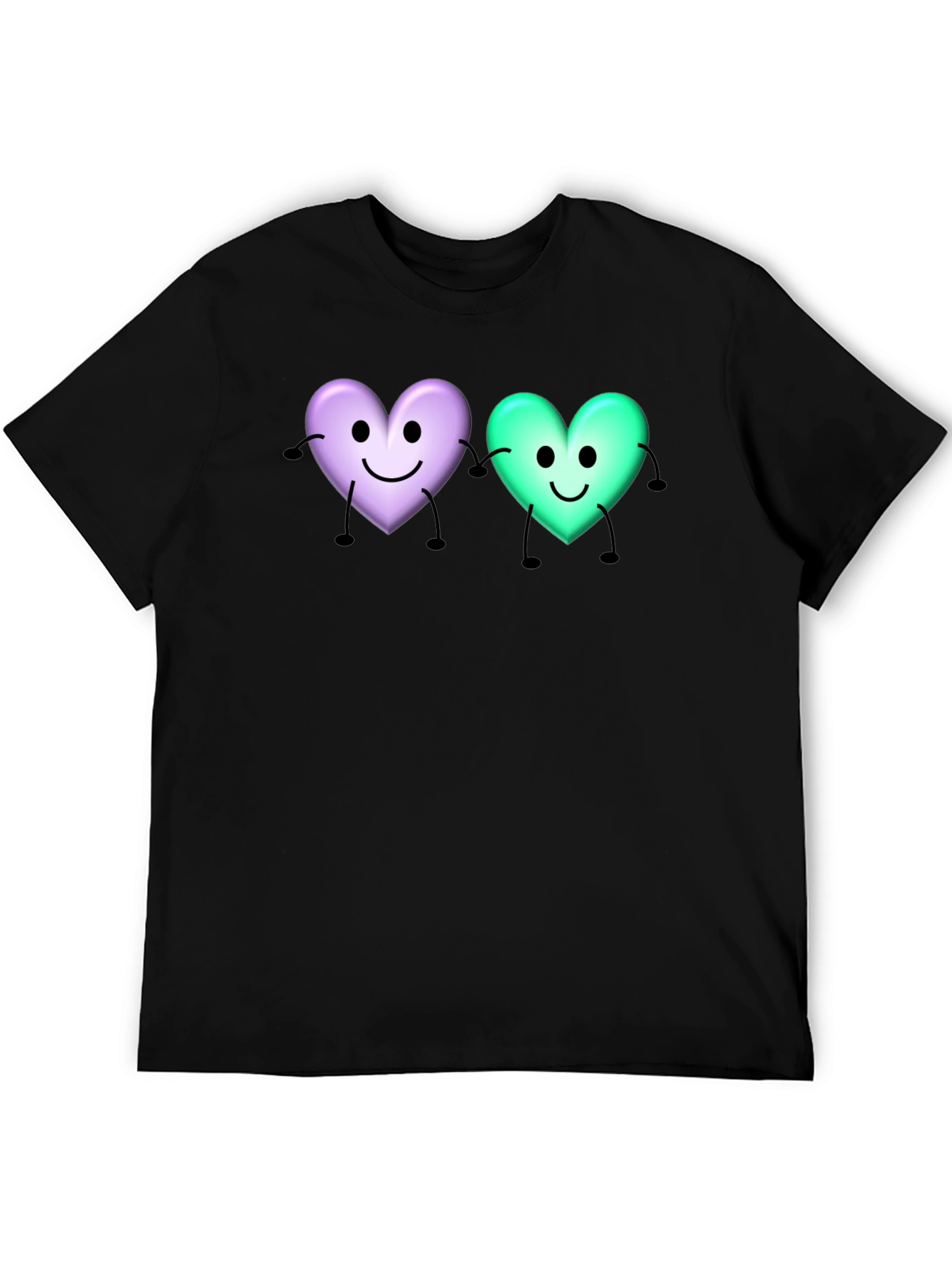 Cute Cartoon Heart T-Shirt