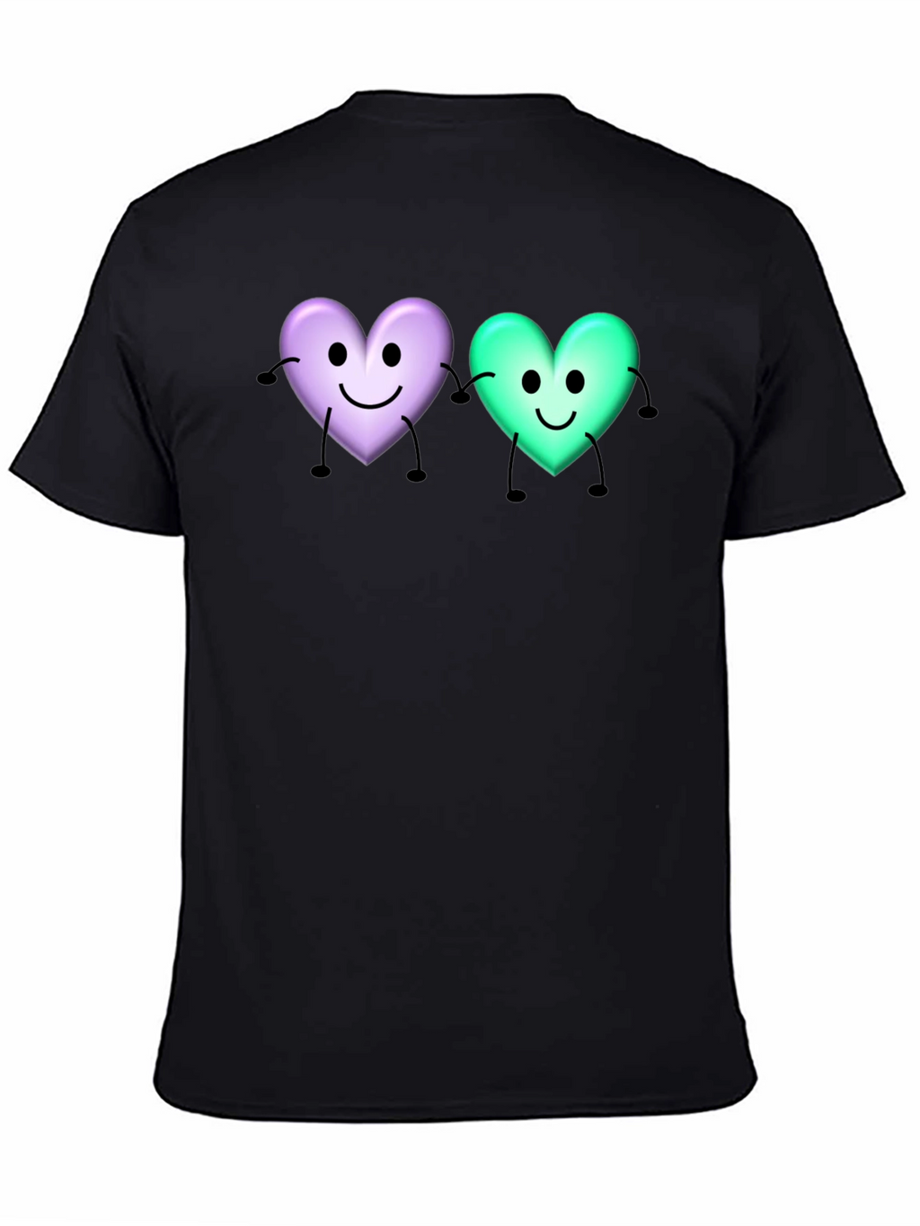 Cute Cartoon Heart T-Shirt