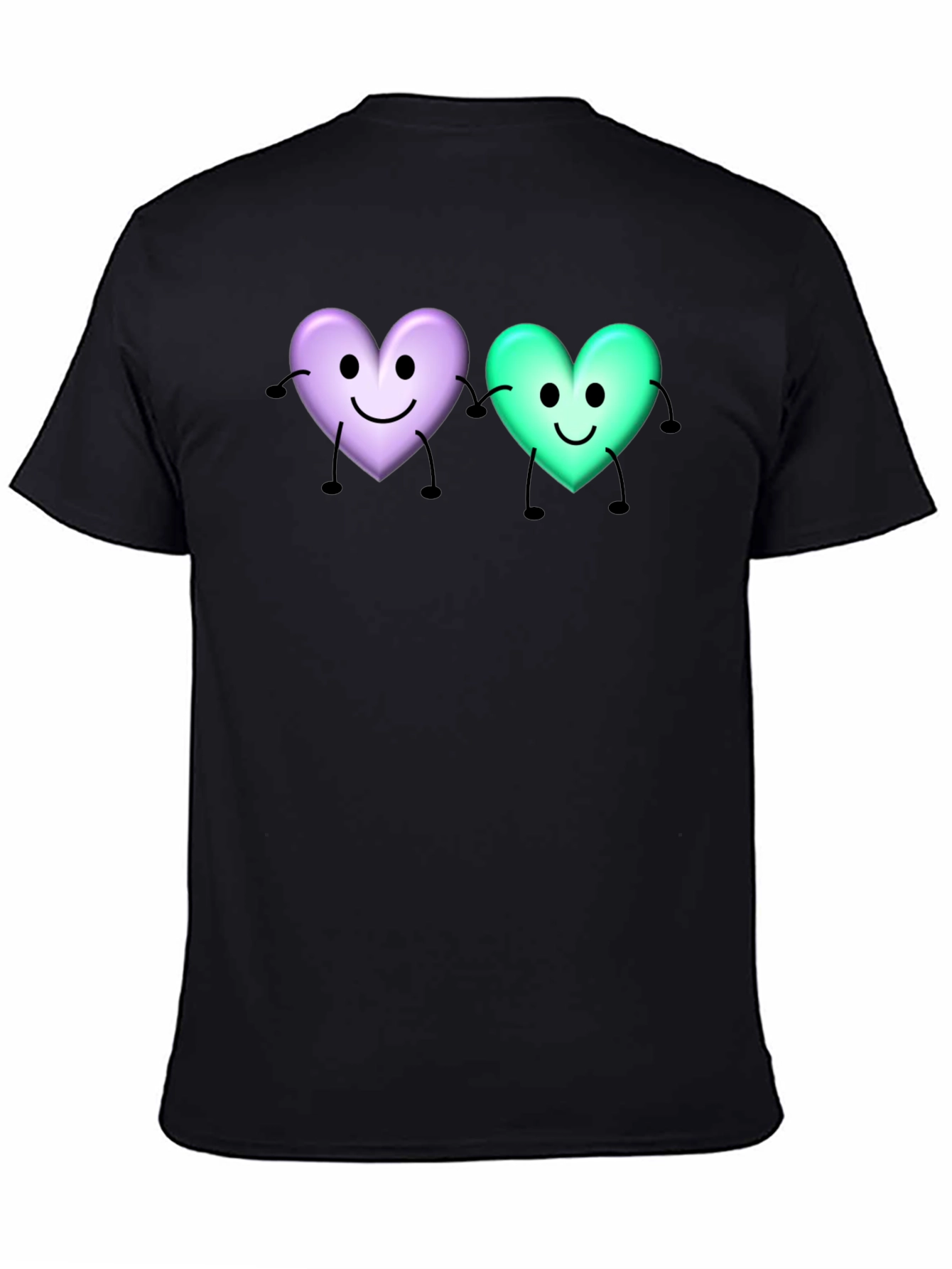 Cute Cartoon Heart T-Shirt