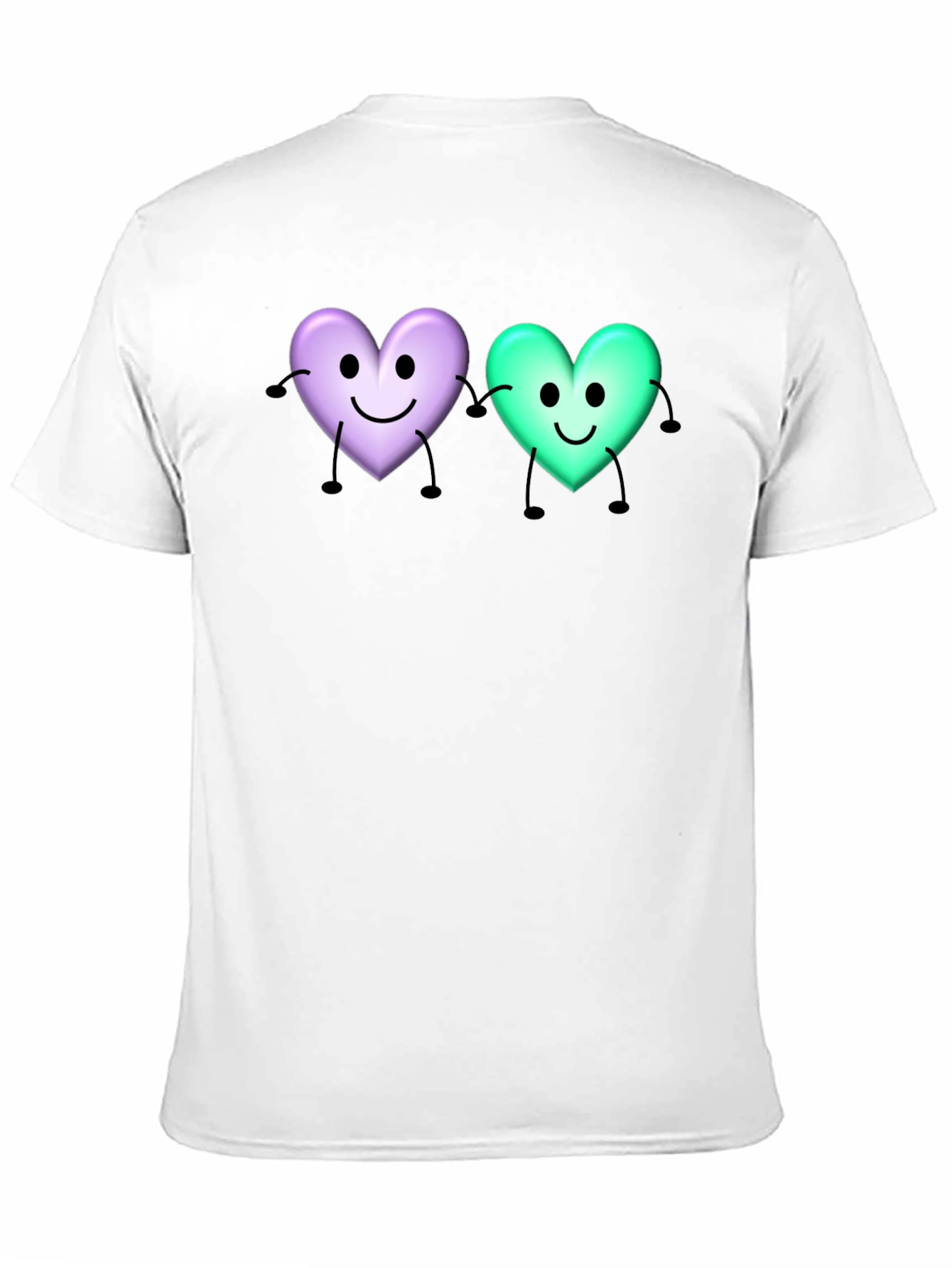 Cute Cartoon Heart T-Shirt