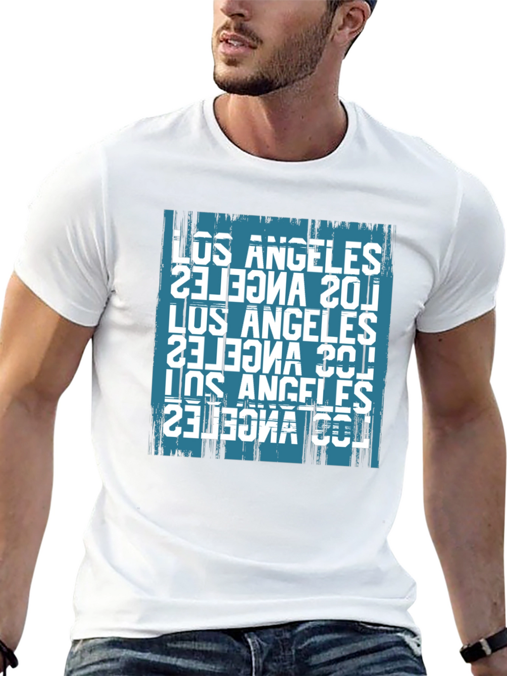 Los Angeles Graphic Print Tee - Urban Style