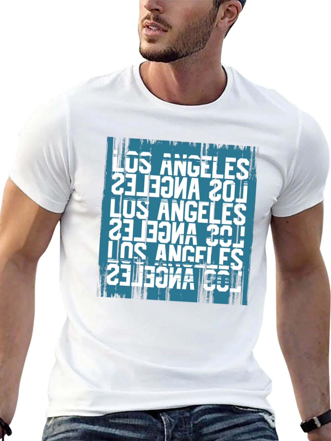 Los Angeles Graphic Print Tee - Urban Style