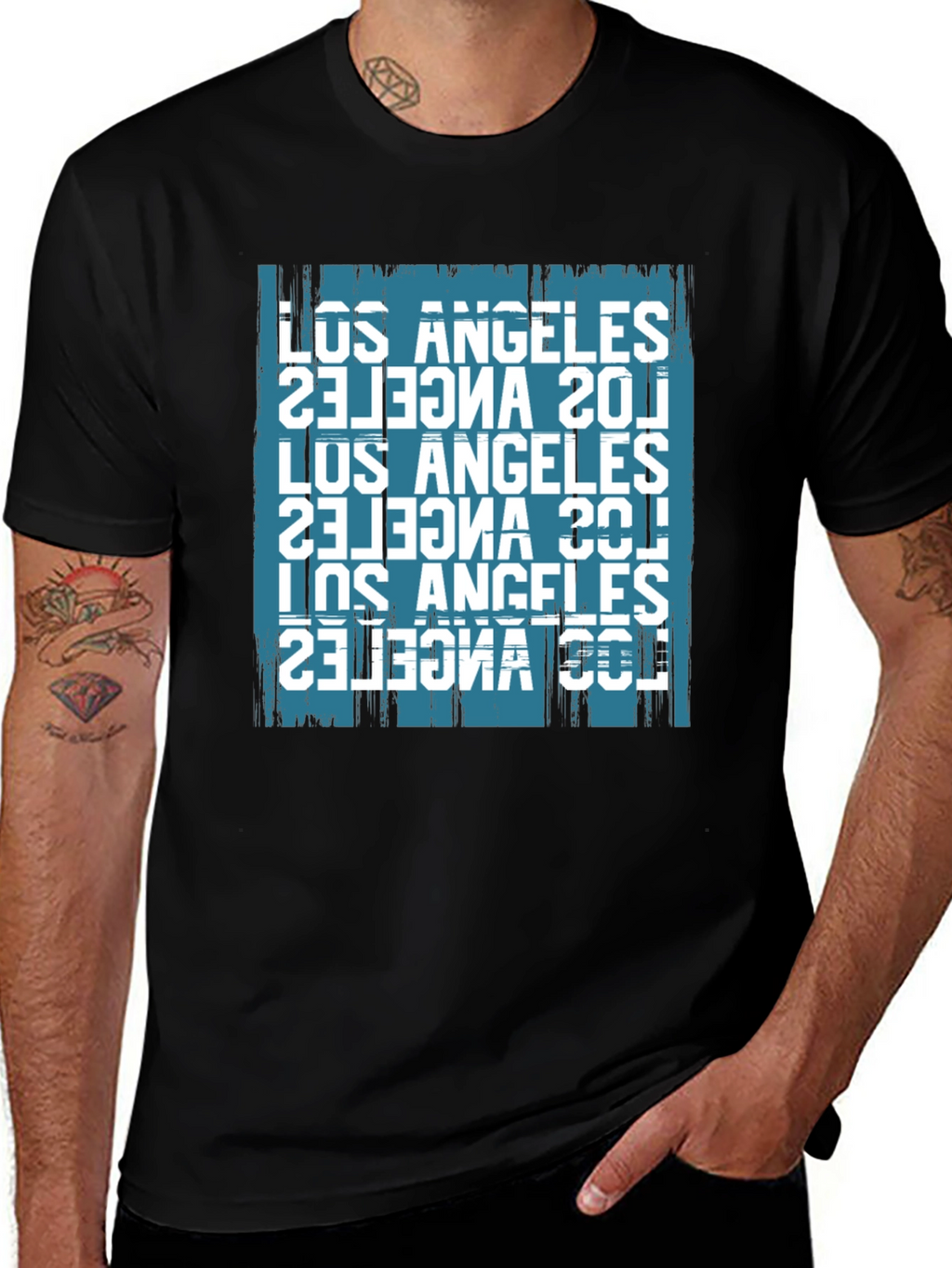 Los Angeles Graphic Print Tee - Urban Style