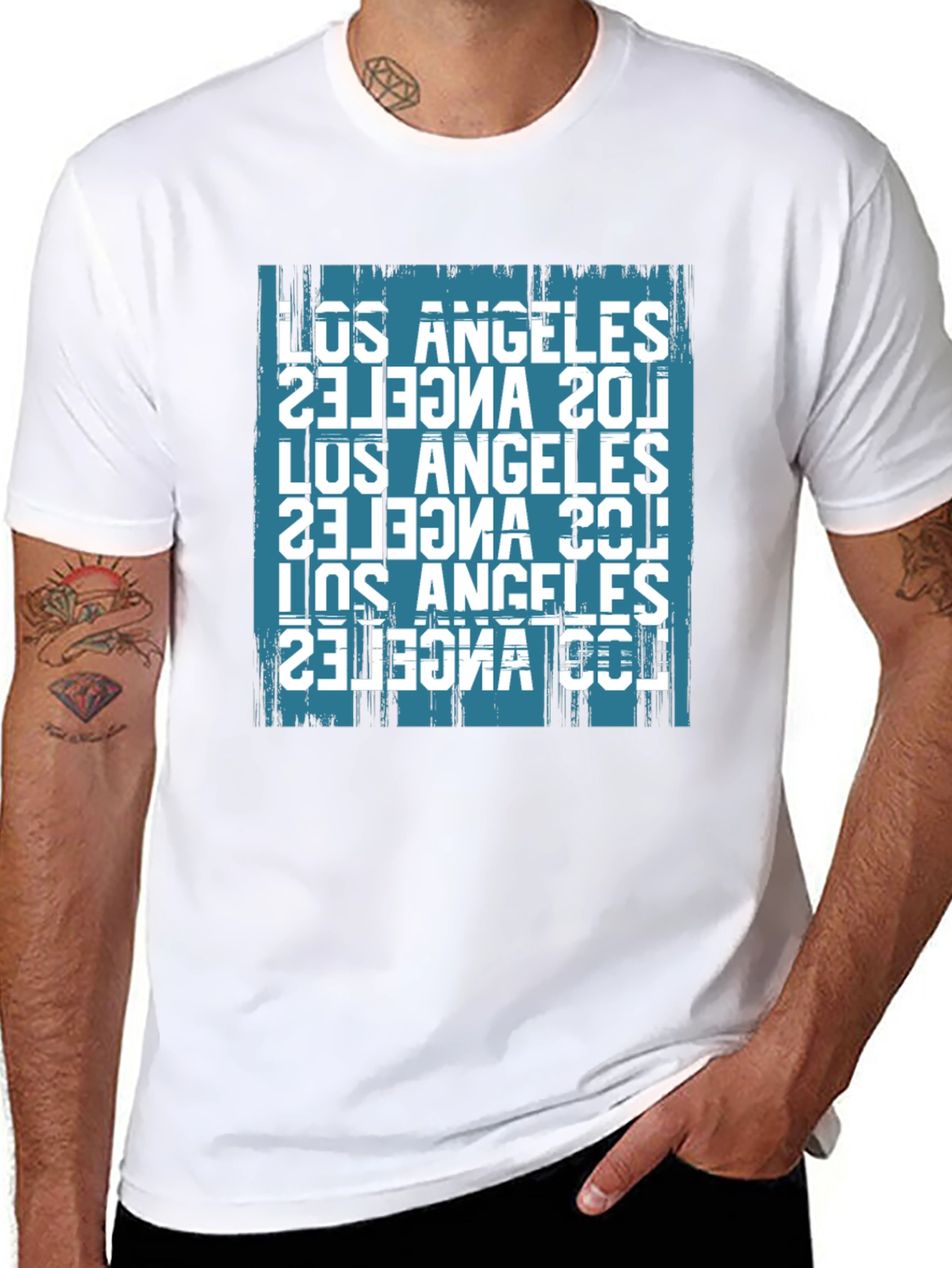 Los Angeles Graphic Print Tee - Urban Style