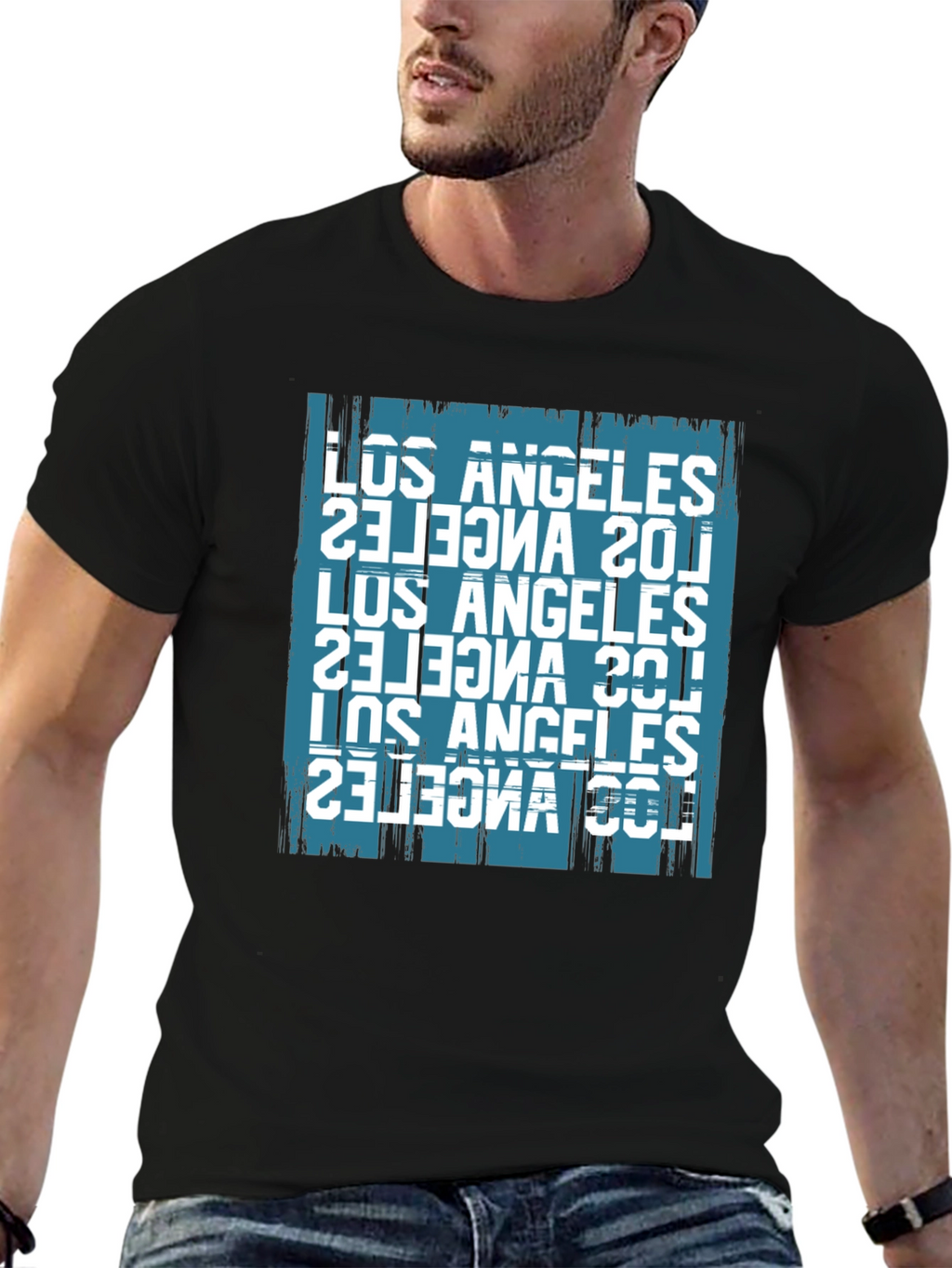 Los Angeles Graphic Print Tee - Urban Style
