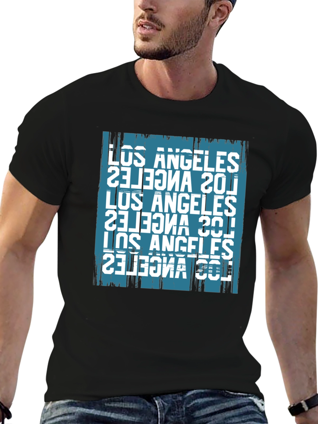 Los Angeles Graphic Print Tee - Urban Style