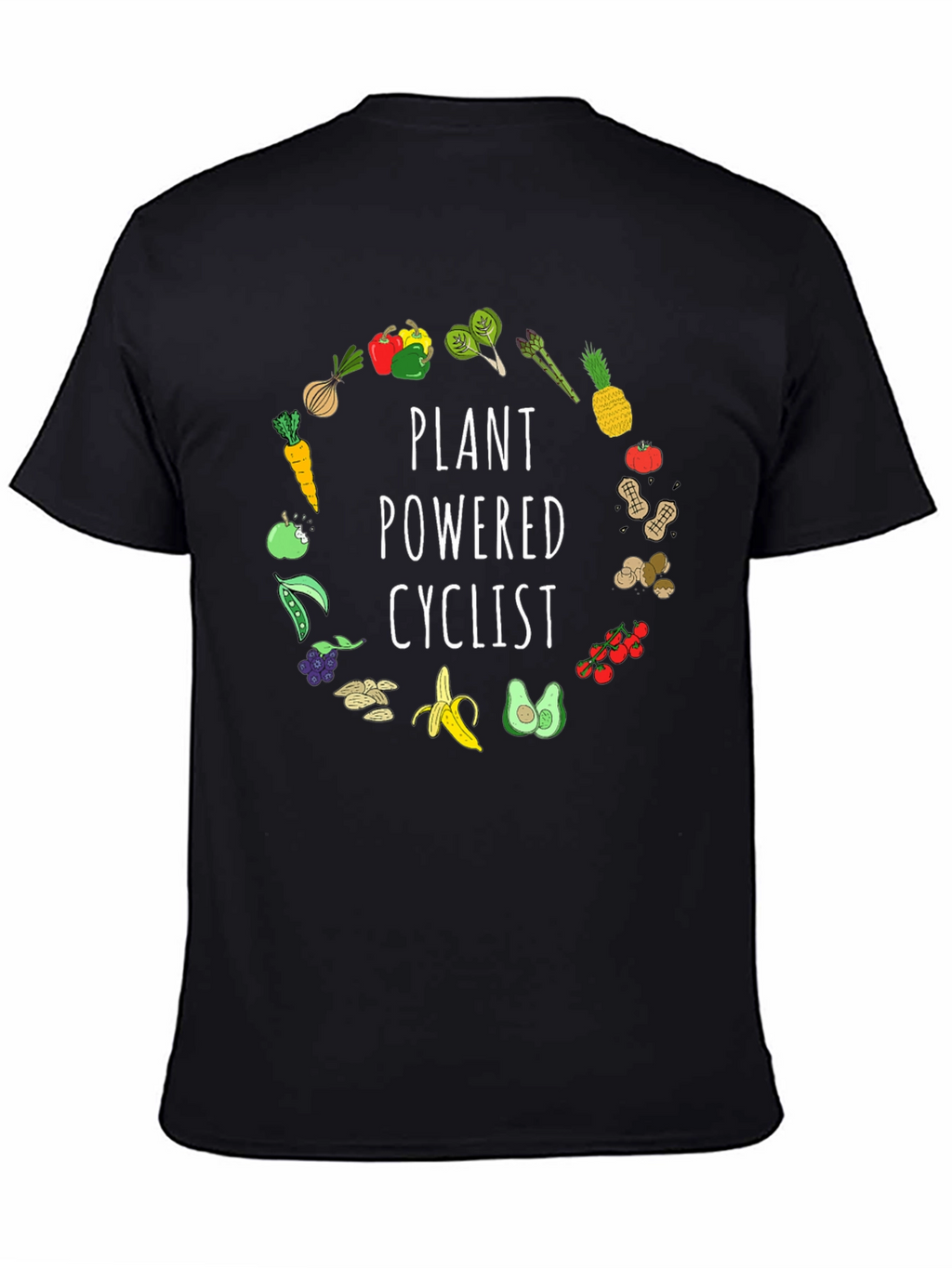 Plant Powered Cyclist Graphic Tee