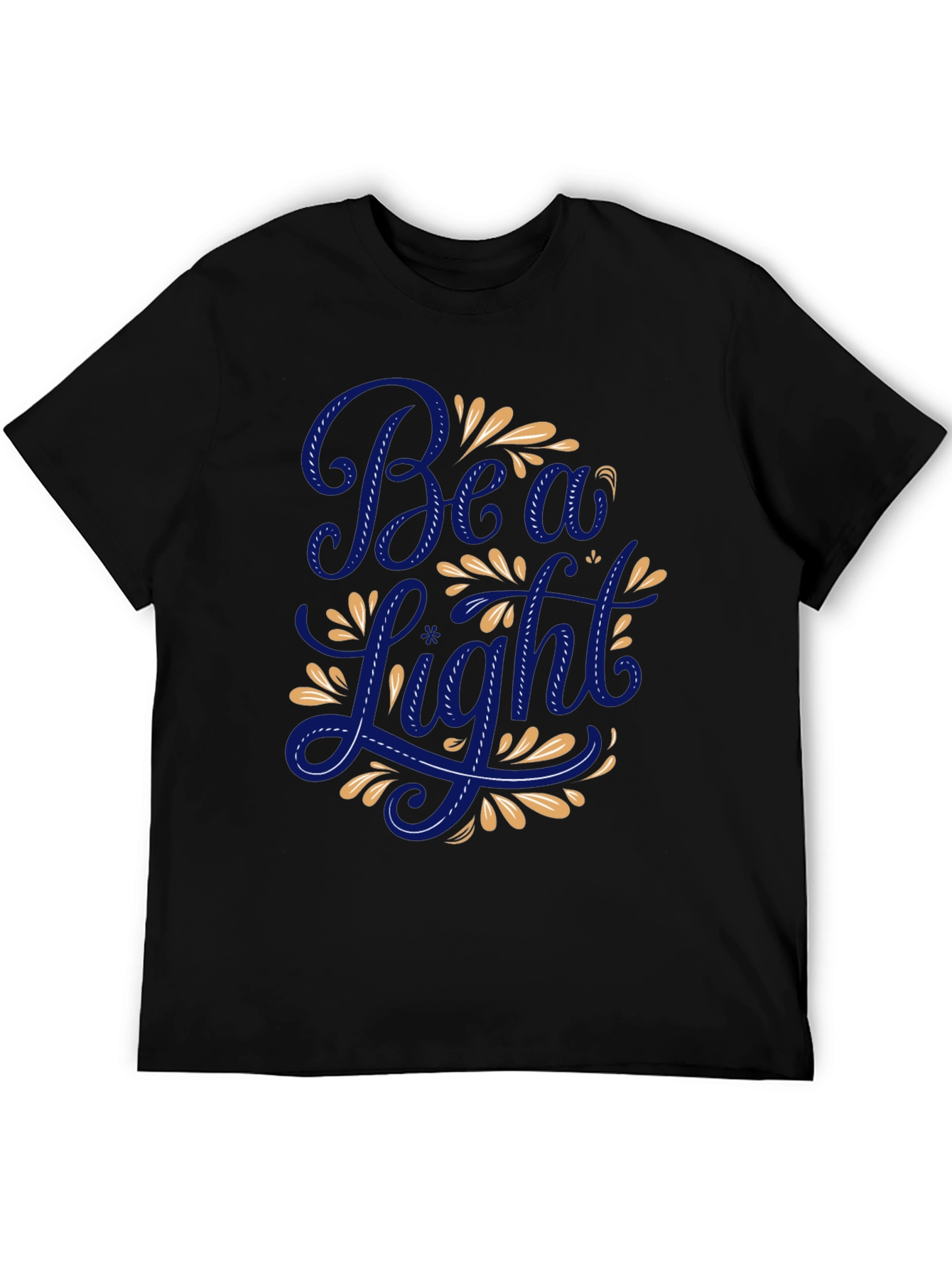 Beau Light Graphic T-Shirt - Premium Black Cotton Tee