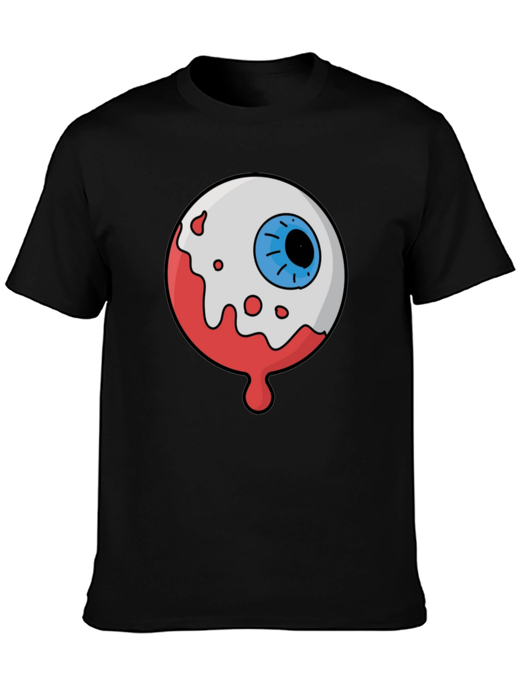 Eyeball Graphic T-Shirt - Halloween Costume Tee