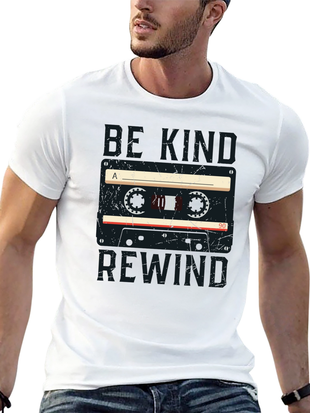 Be Kind Rewind Cassette Tape T-Shirt