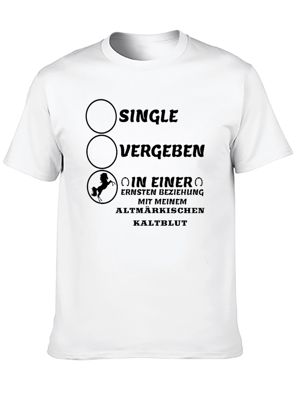 Single Horse Lover T-Shirt