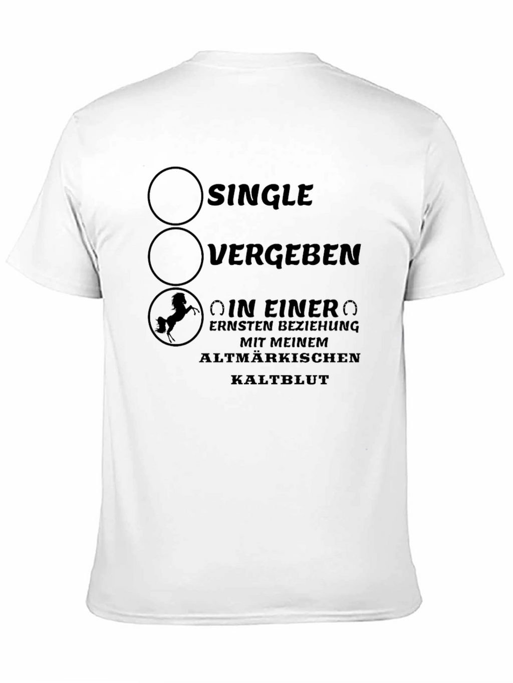 Single Horse Lover T-Shirt
