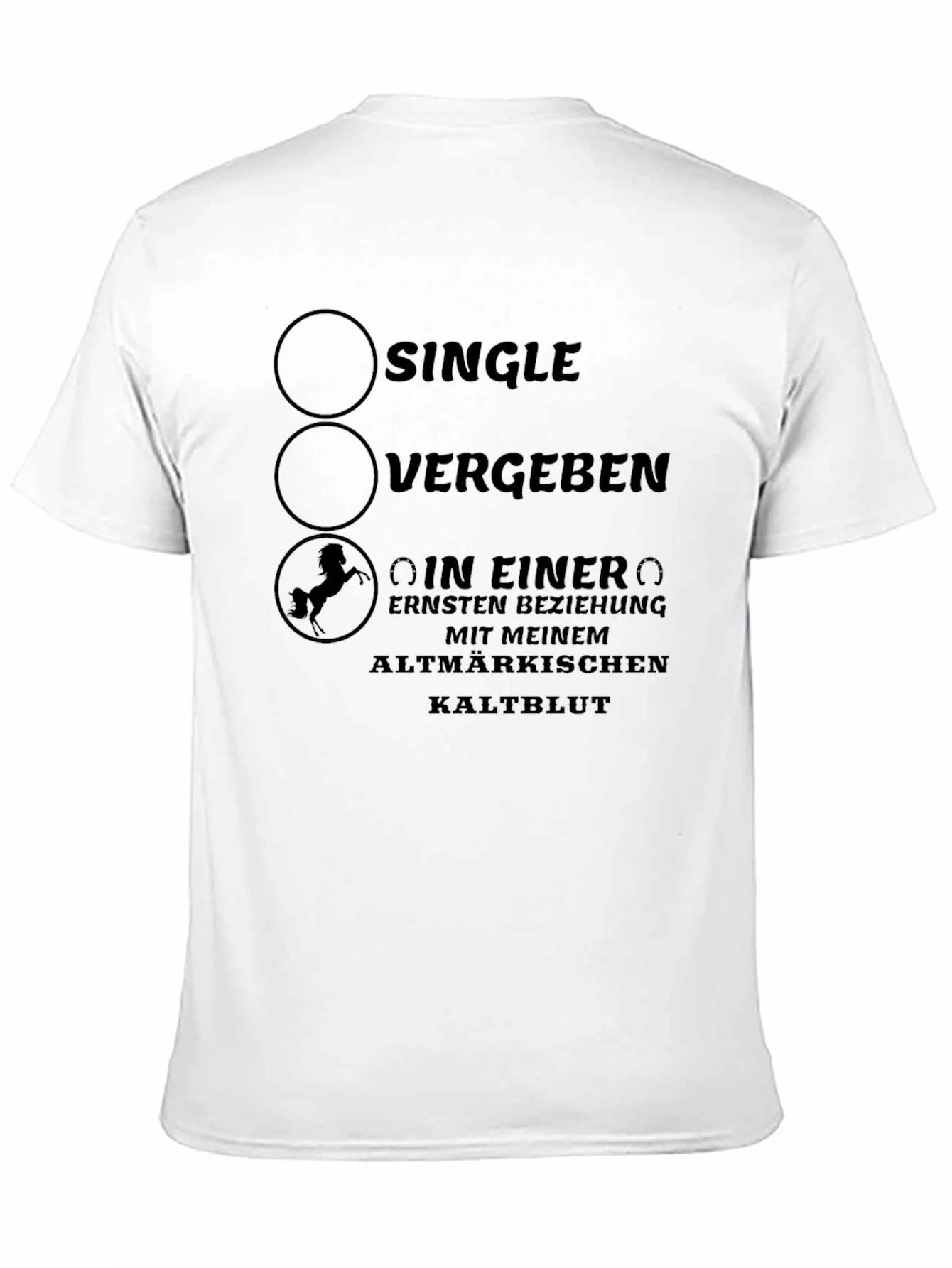Single Horse Lover T-Shirt