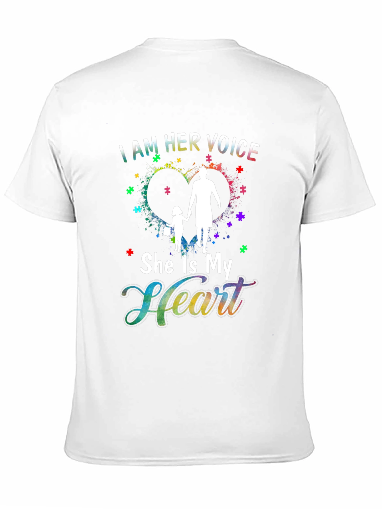 Autism Awareness T-Shirt - I Am Her Voice