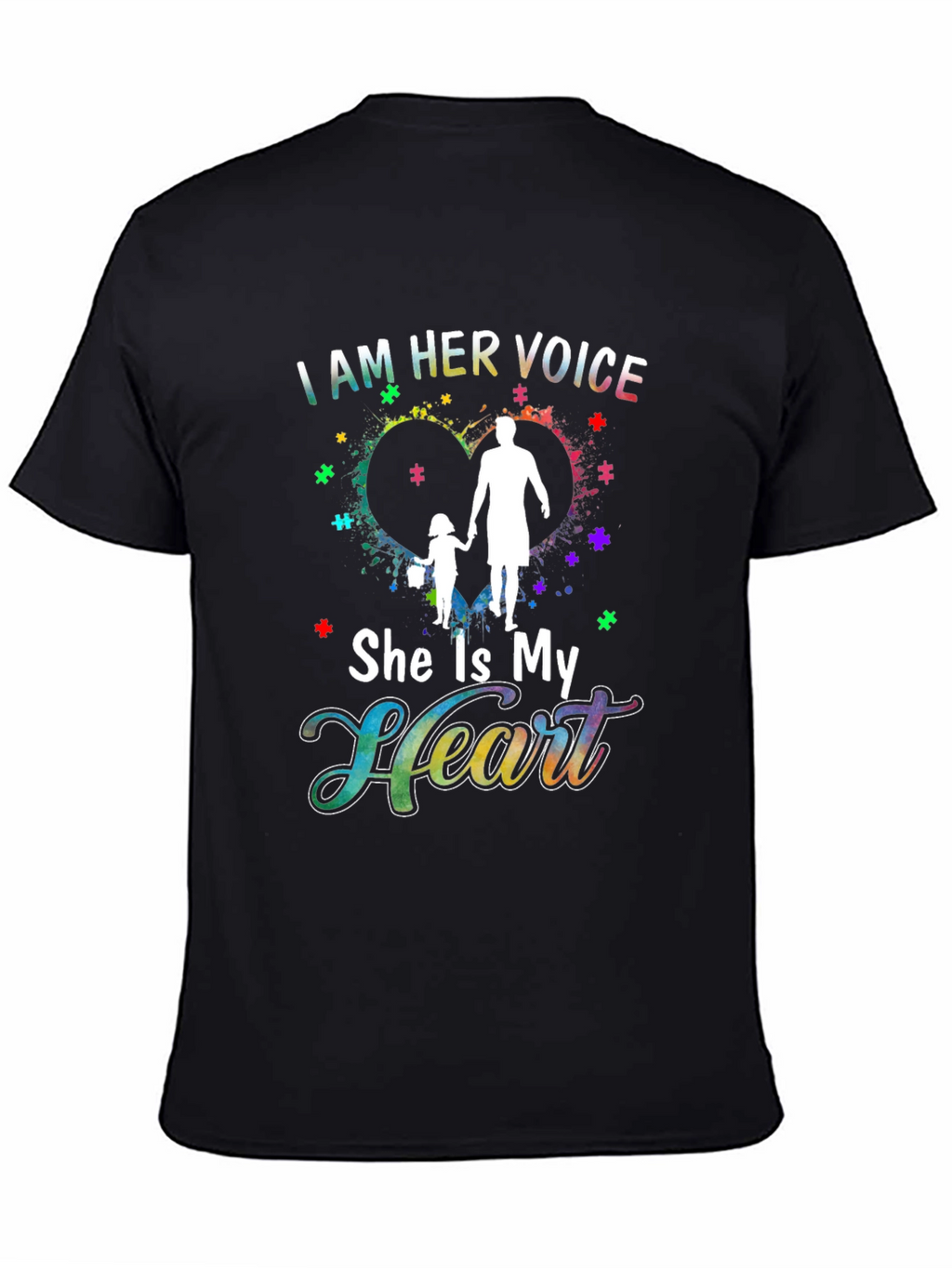 Autism Awareness T-Shirt - I Am Her Voice