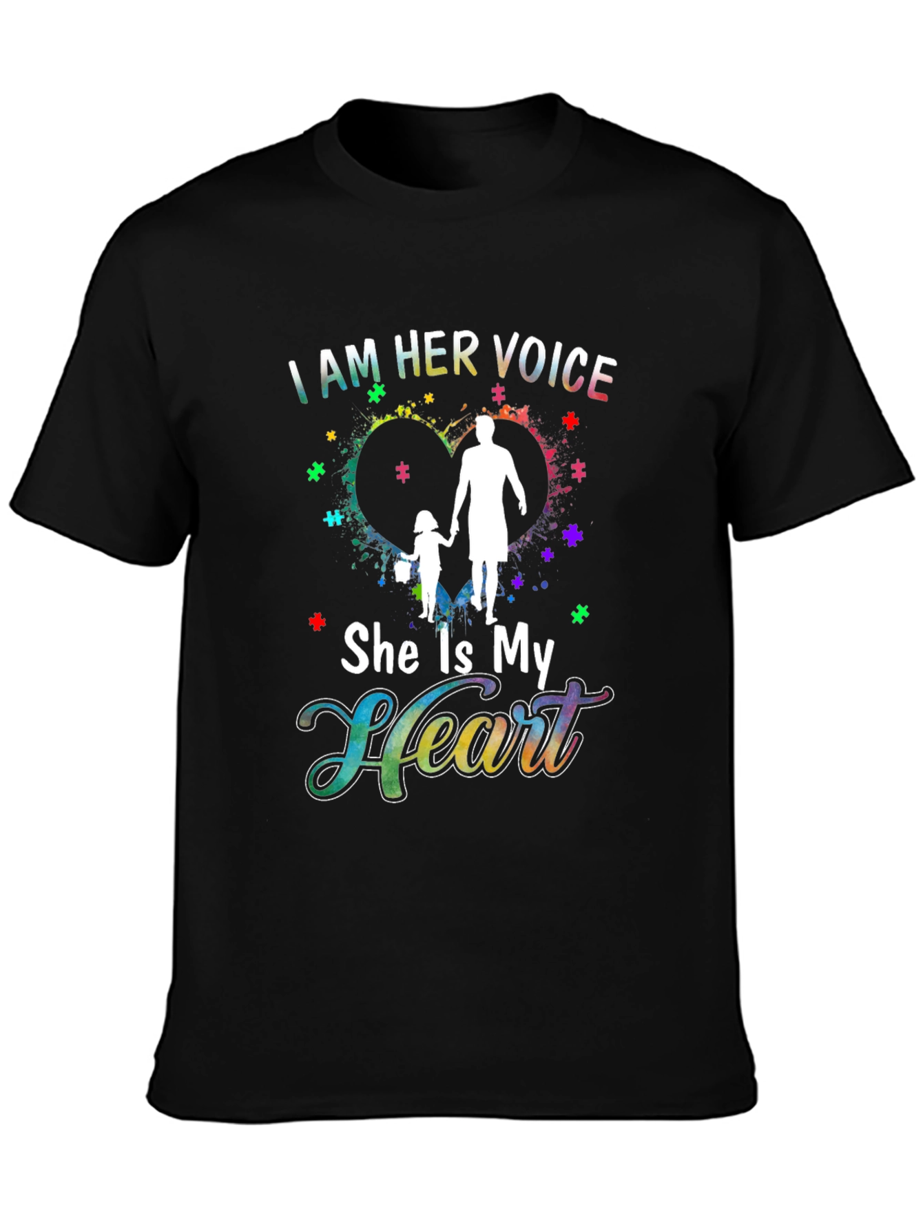 Autism Awareness T-Shirt - I Am Her Voice