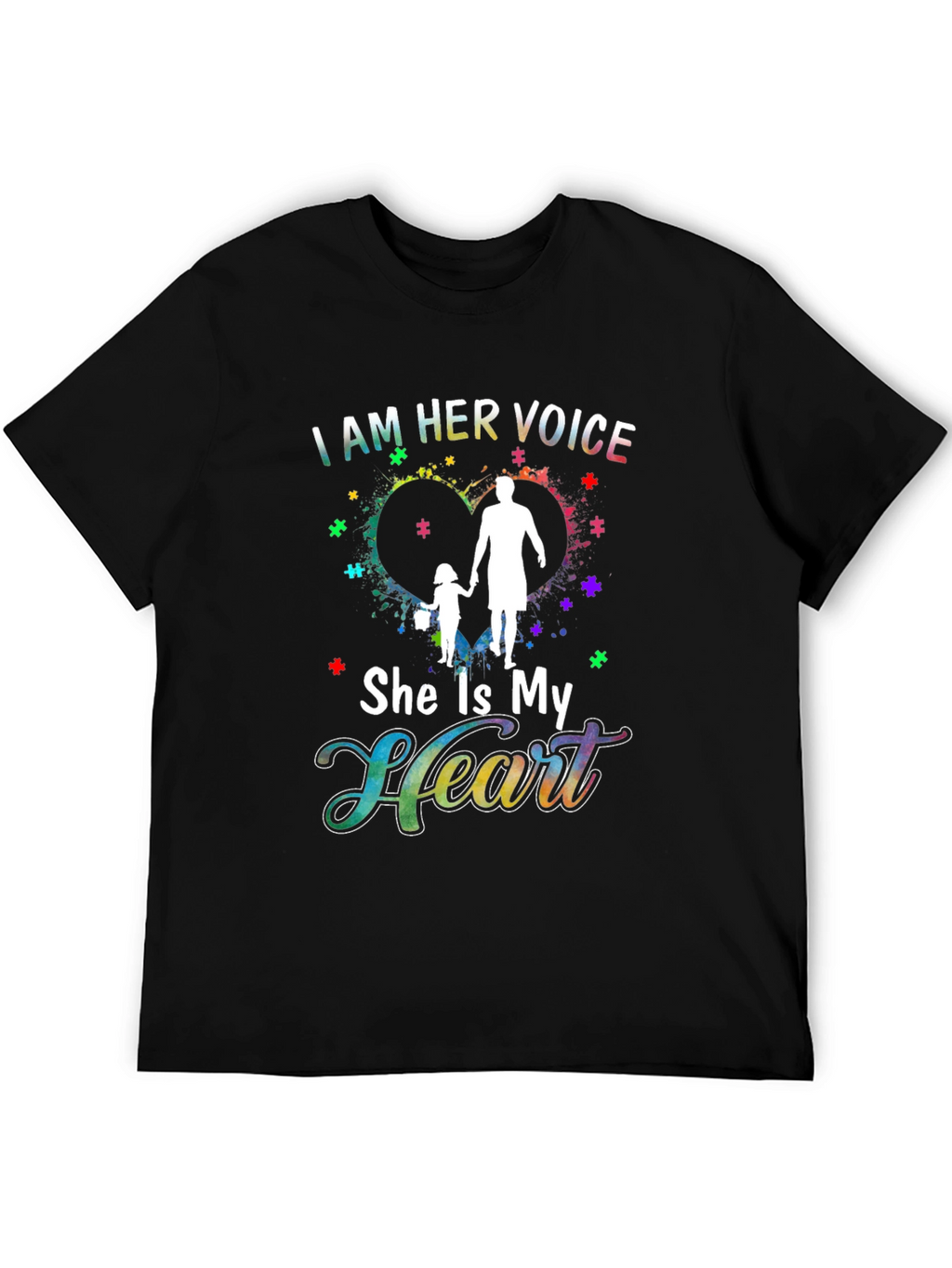 Autism Awareness T-Shirt - I Am Her Voice