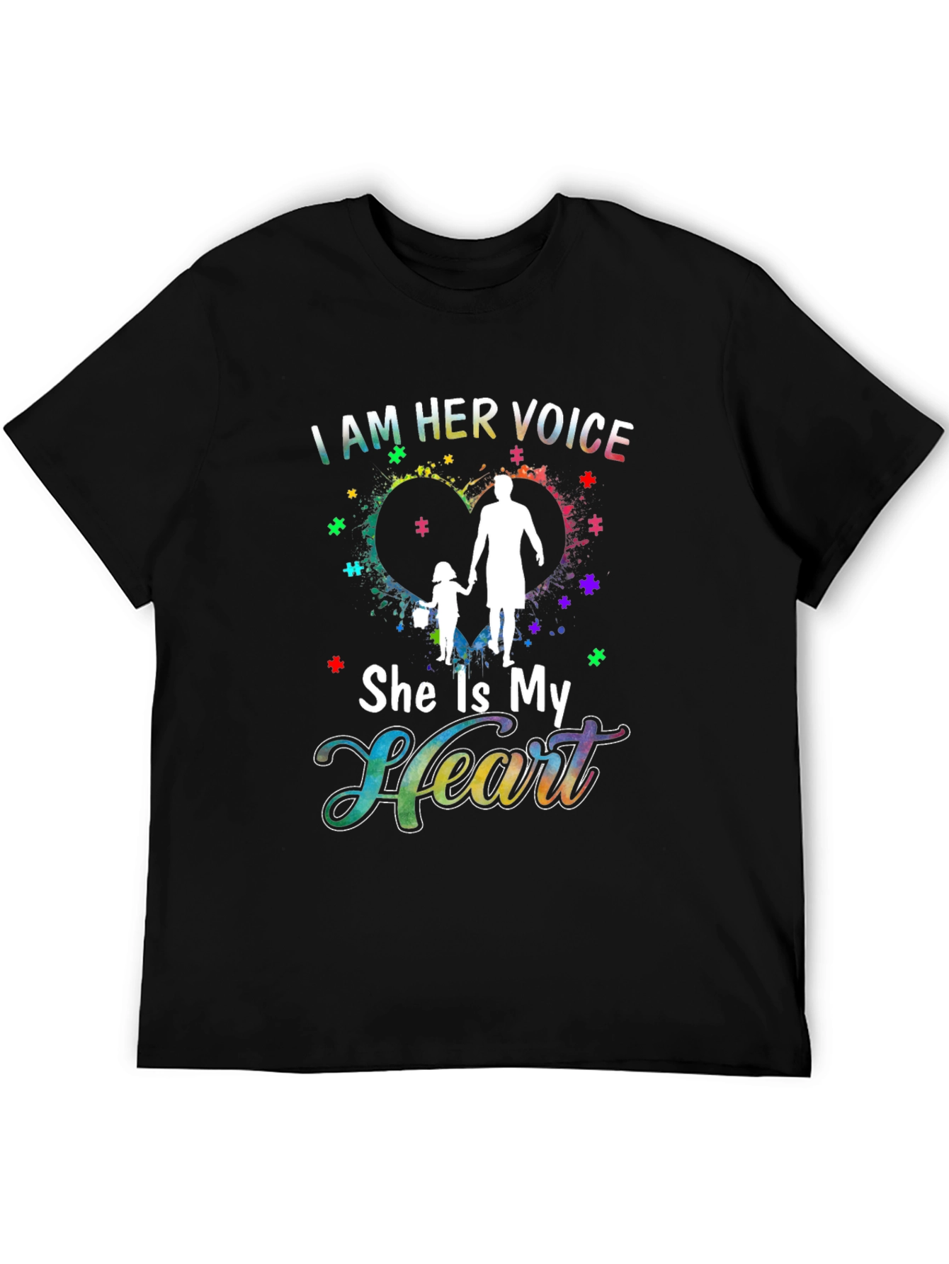 Autism Awareness T-Shirt - I Am Her Voice