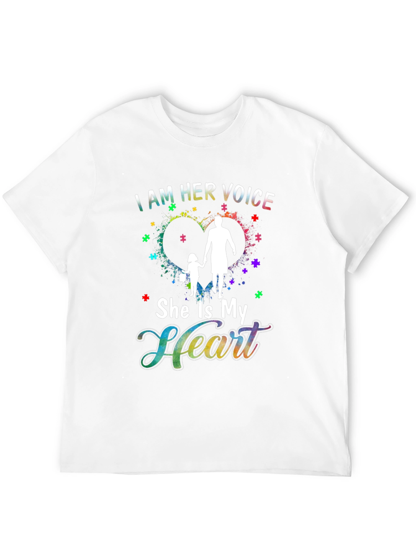 Autism Awareness T-Shirt - I Am Her Voice
