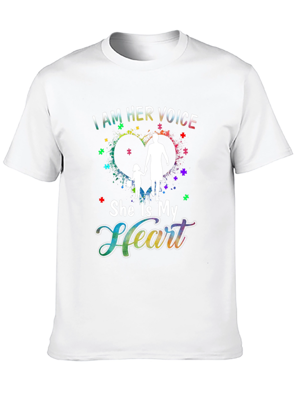 Autism Awareness T-Shirt - I Am Her Voice