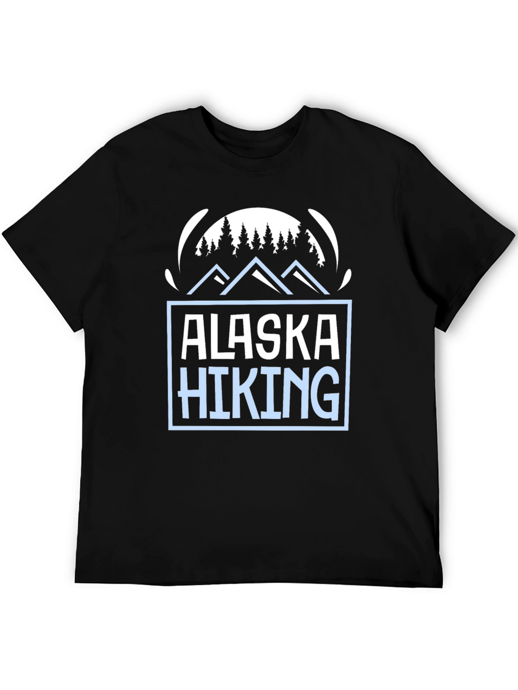 Alaska Hiking Graphic Tee - Nature Lovers Shirt