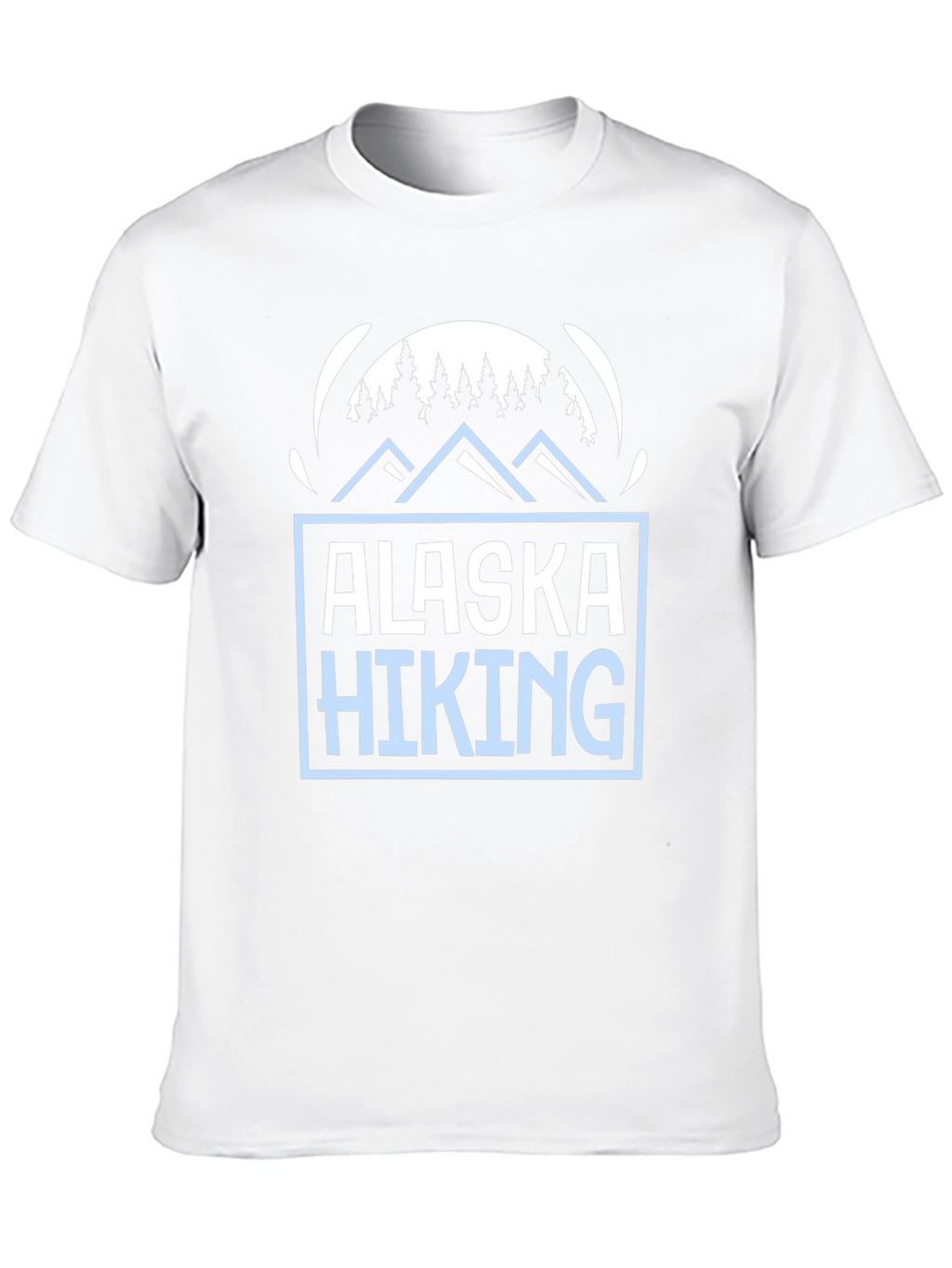 Alaska Hiking Graphic Tee - Nature Lovers Shirt