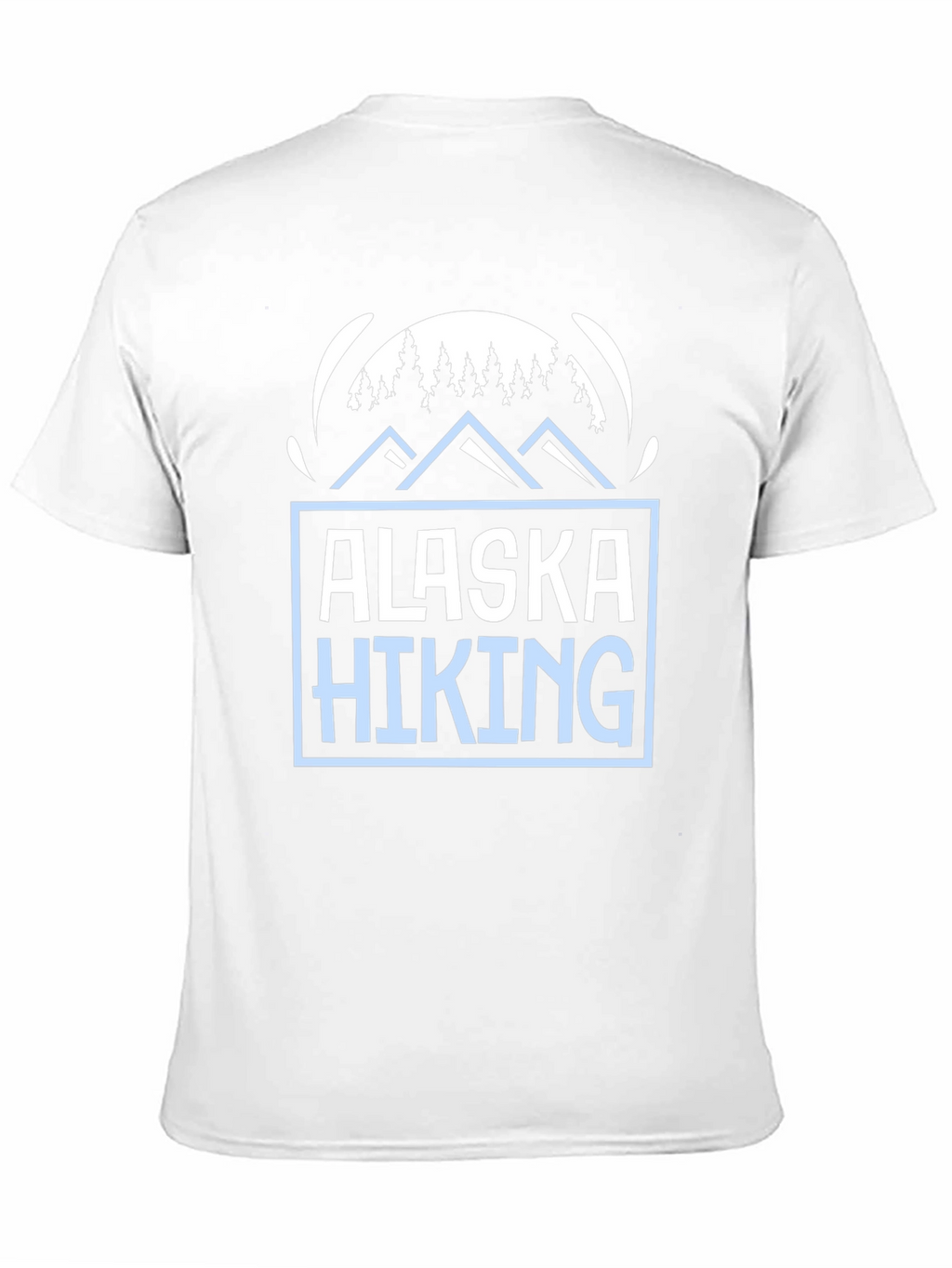 Alaska Hiking Graphic Tee - Nature Lovers Shirt