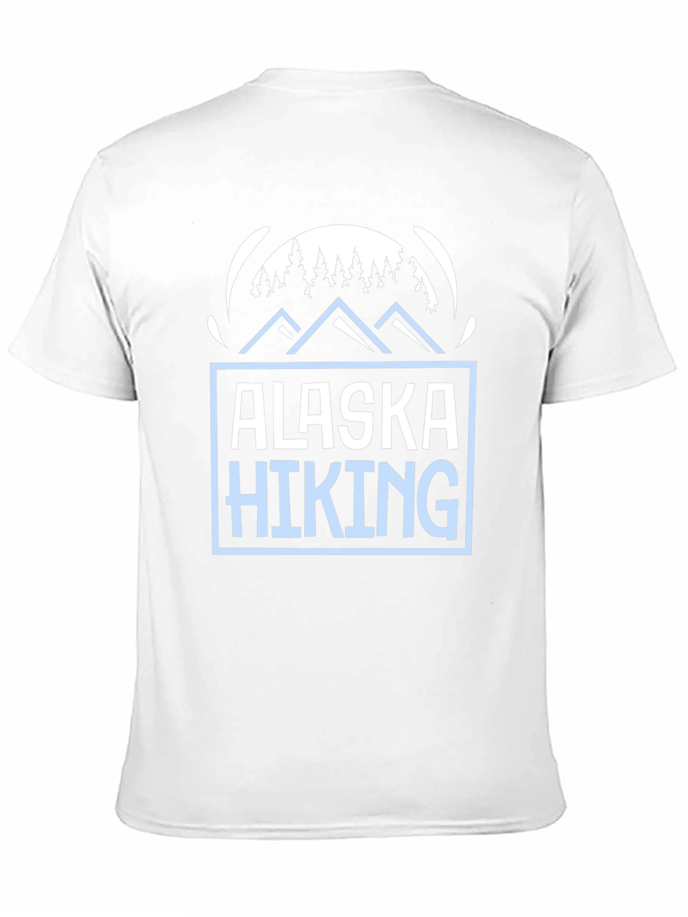 Alaska Hiking Graphic Tee - Nature Lovers Shirt